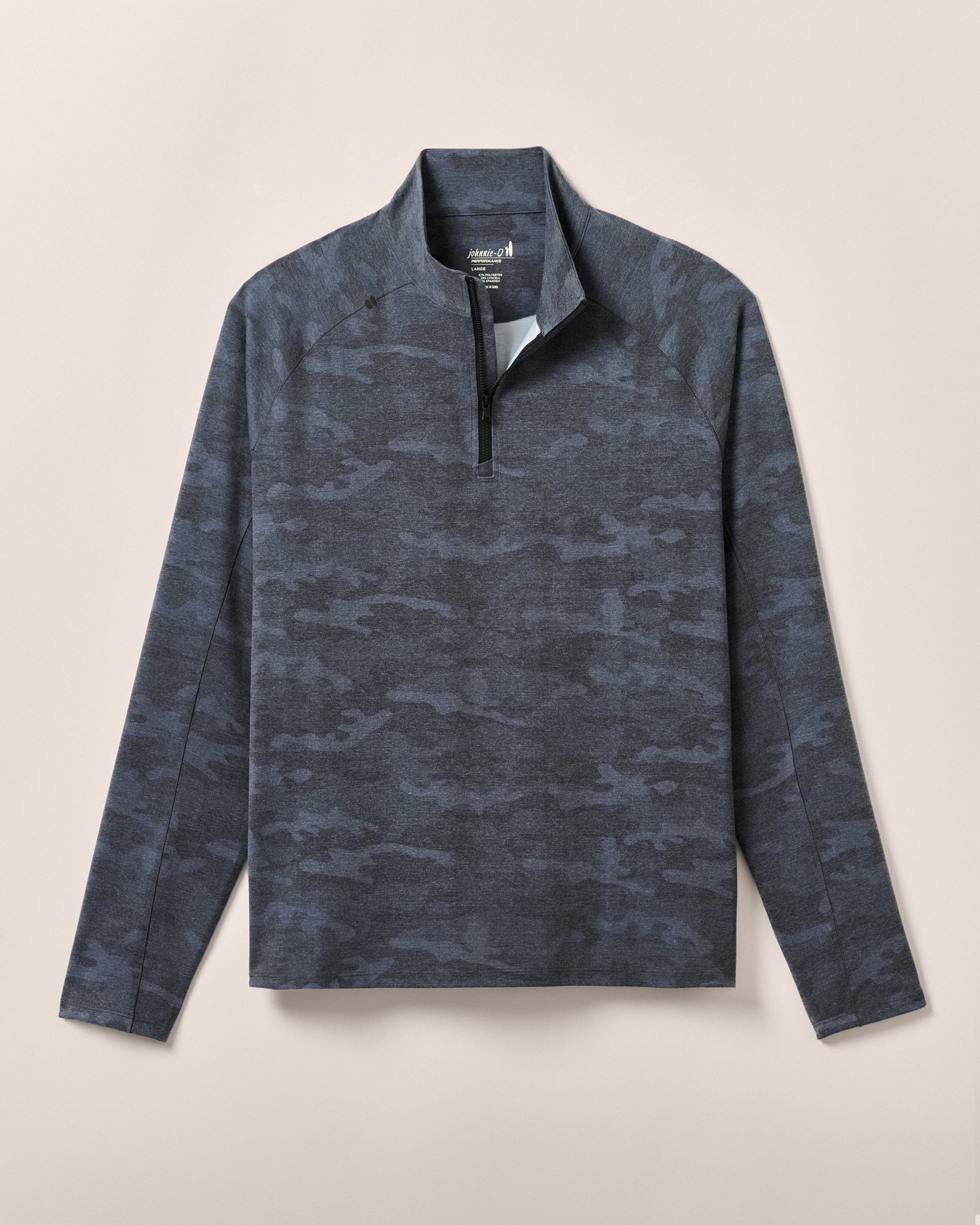 Johnnie-O Patton Performance Camo 1/4 Zip Pullover
