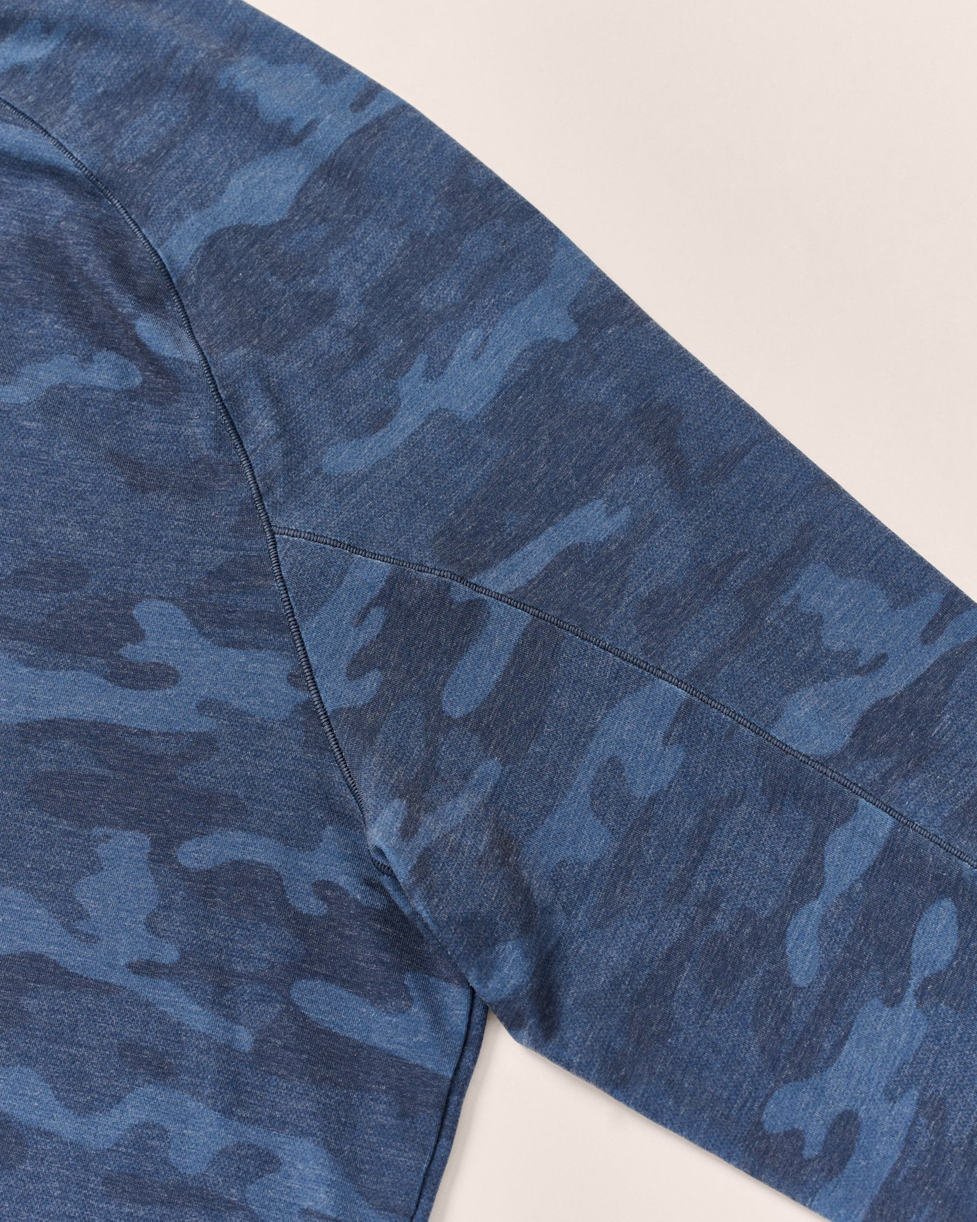 Johnnie-O Patton Performance Camo 1/4 Zip Pullover