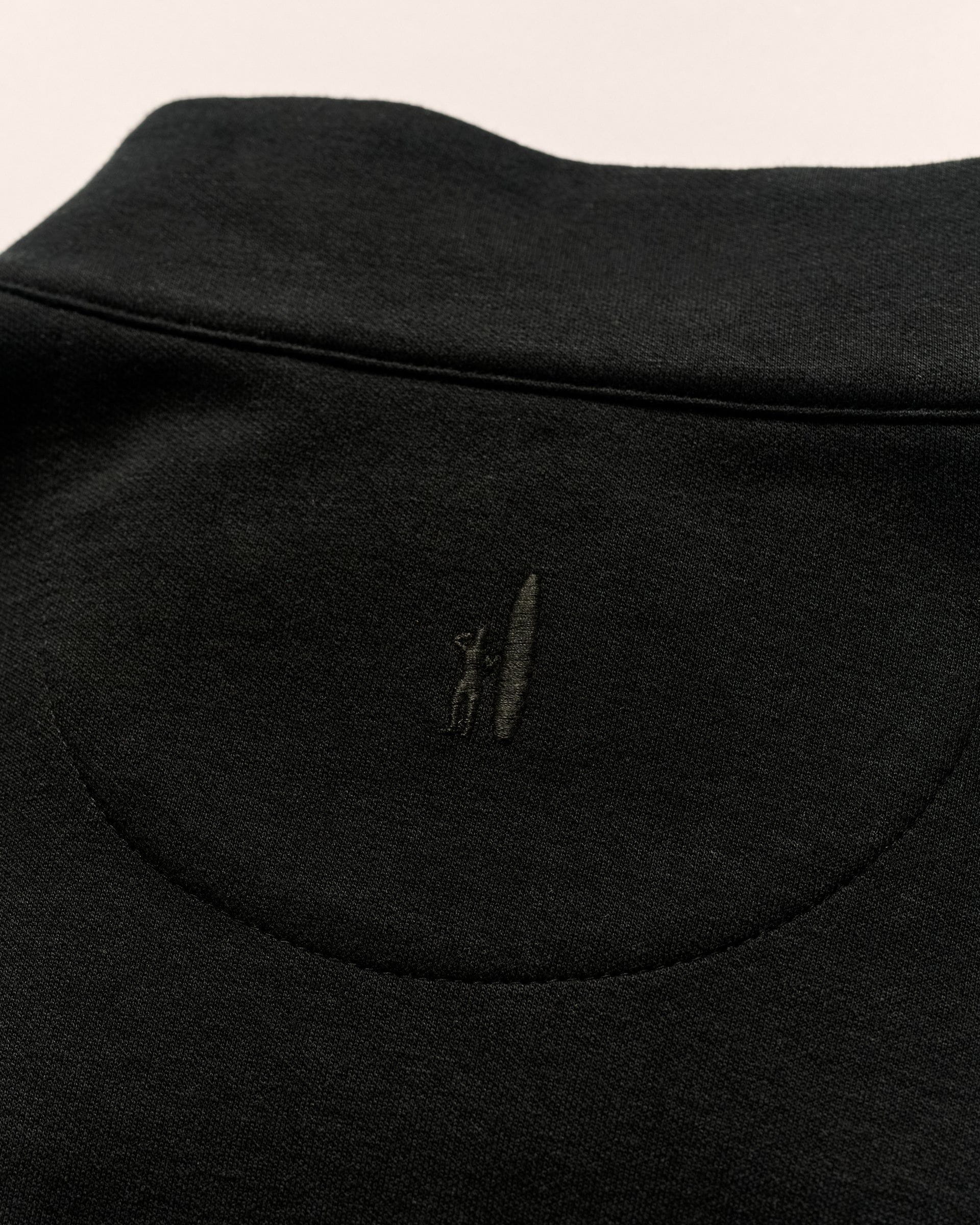Johnnie-O Sully 1/4 Zip Pullover, Black