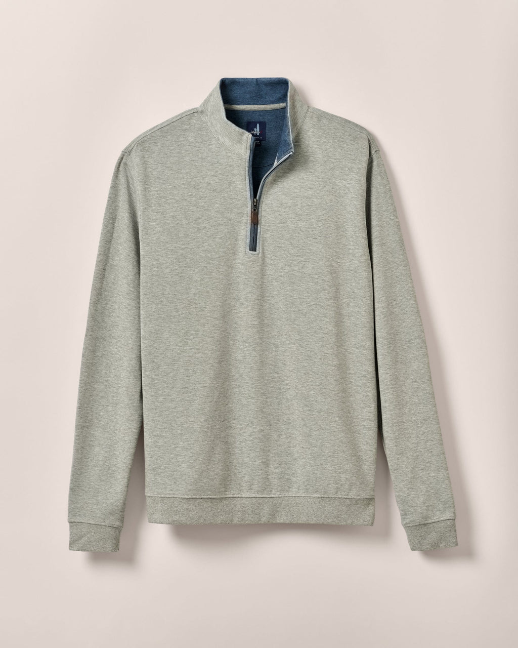 Johnnie-O Sully 1/4 Zip Pullover, Light Gray