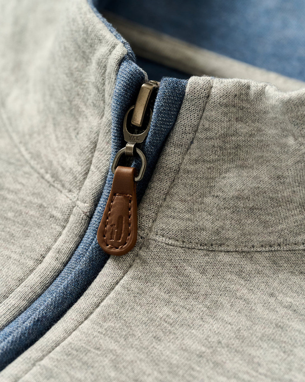 Johnnie-O Sully 1/4 Zip Pullover, Light Gray