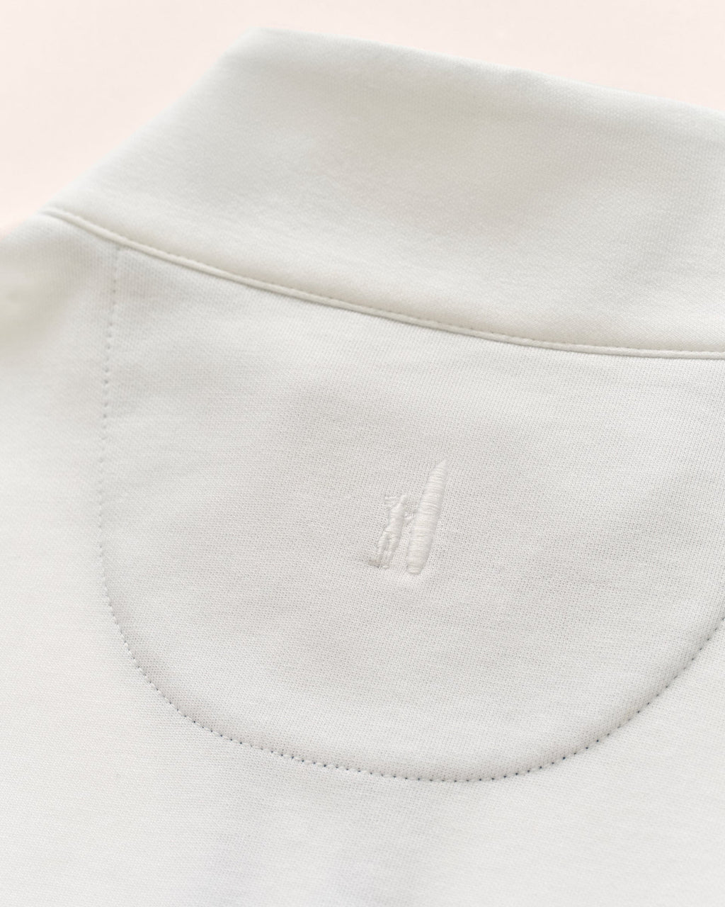 Johnnie-O Sully 1/4 Zip Pullover, White