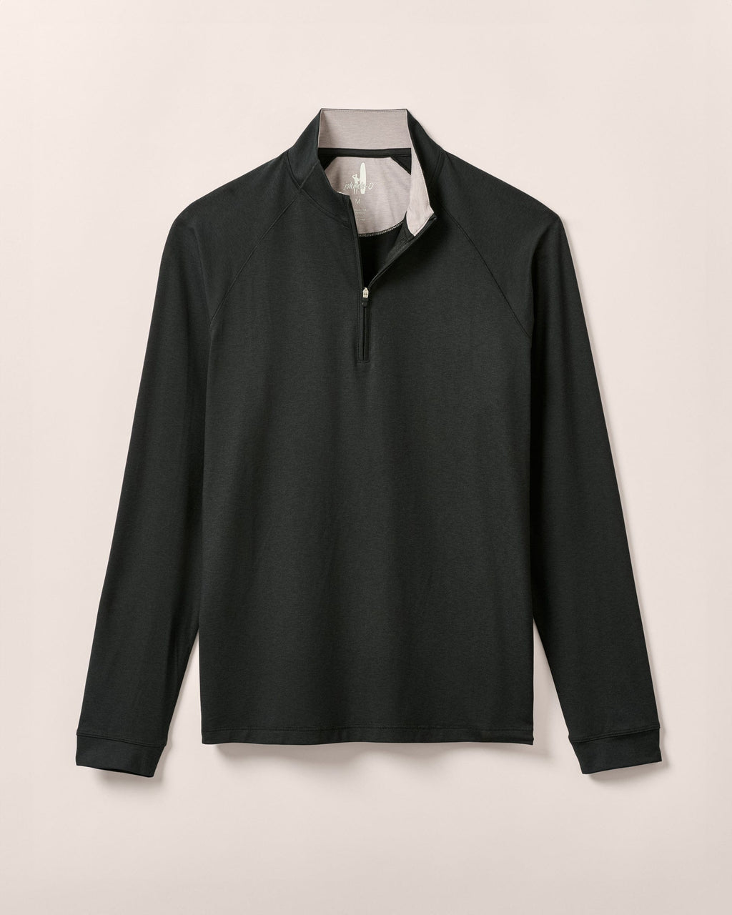 Johnnie-O Freeborne Performance 1/4 Zip Pullover, Black