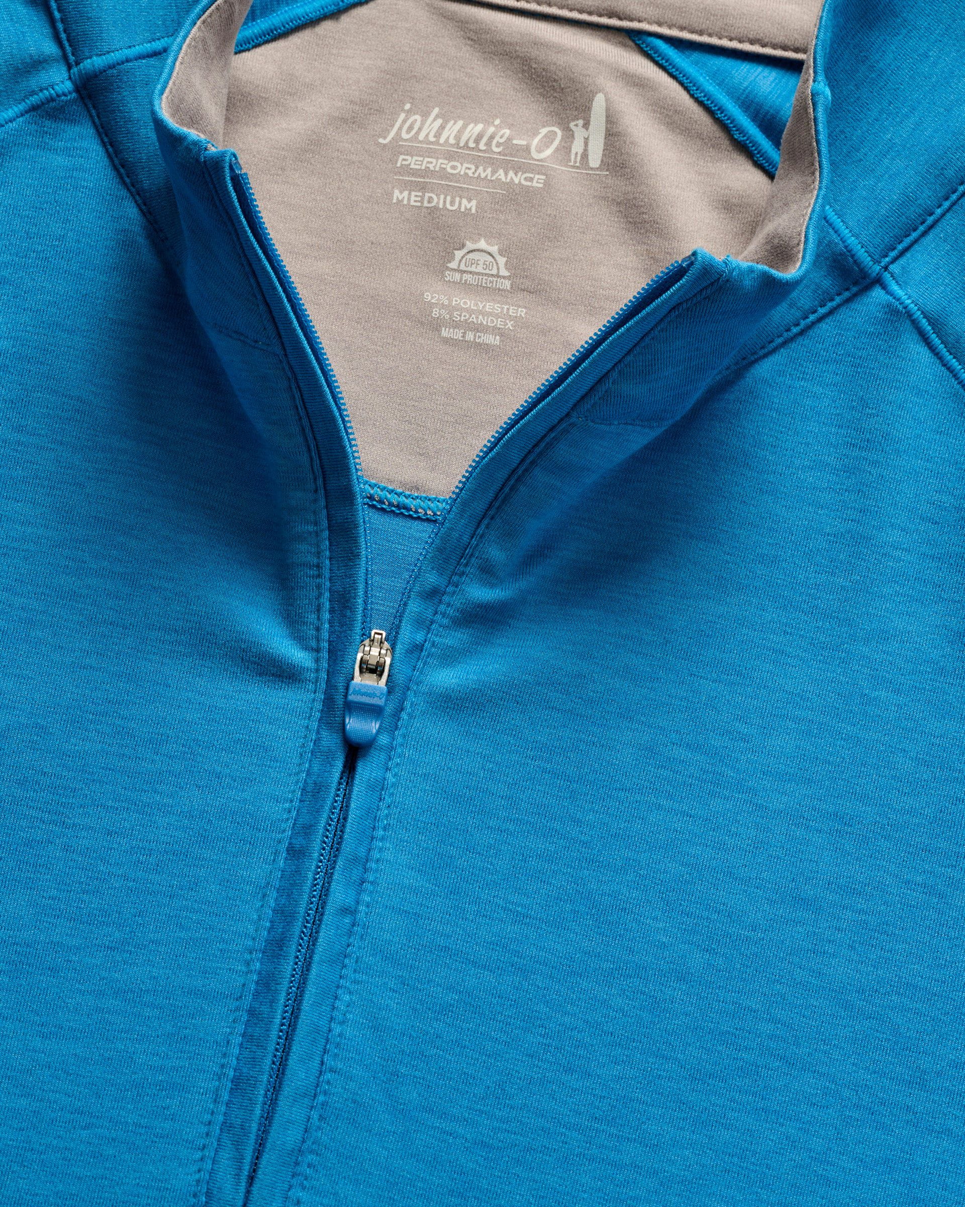 Johnnie-O Freeborne Performance 1/4 Zip Pullover, Majorca