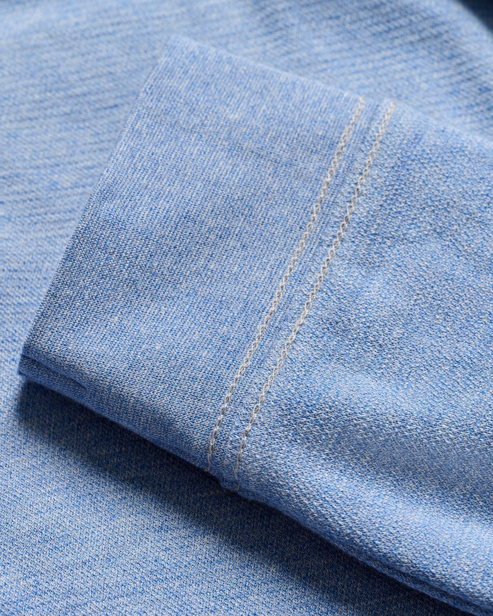 Johnnie-O Hanks Lightweight Textured 1/4 Zip Pullover, Lapis