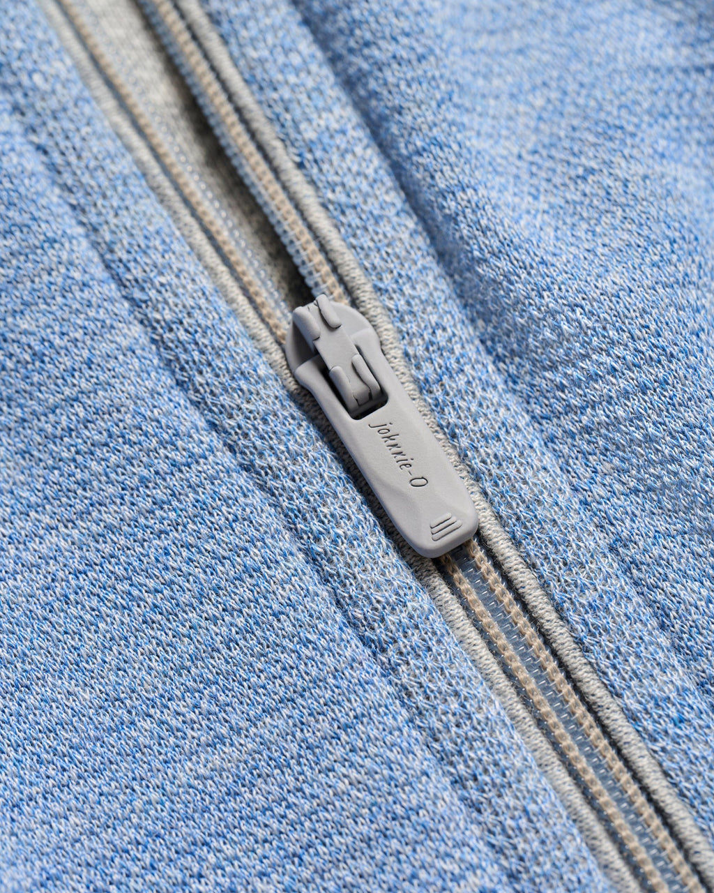 Johnnie-O Hanks Lightweight Textured 1/4 Zip Pullover, Lapis