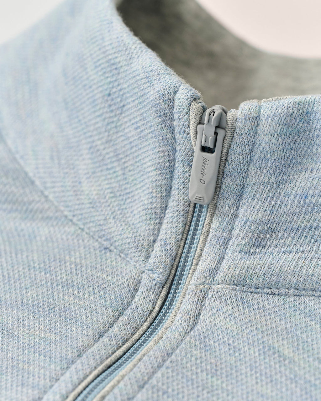 Johnnie-O Hanks Lightweight Textured 1/4 Zip Pullover, Maliblu