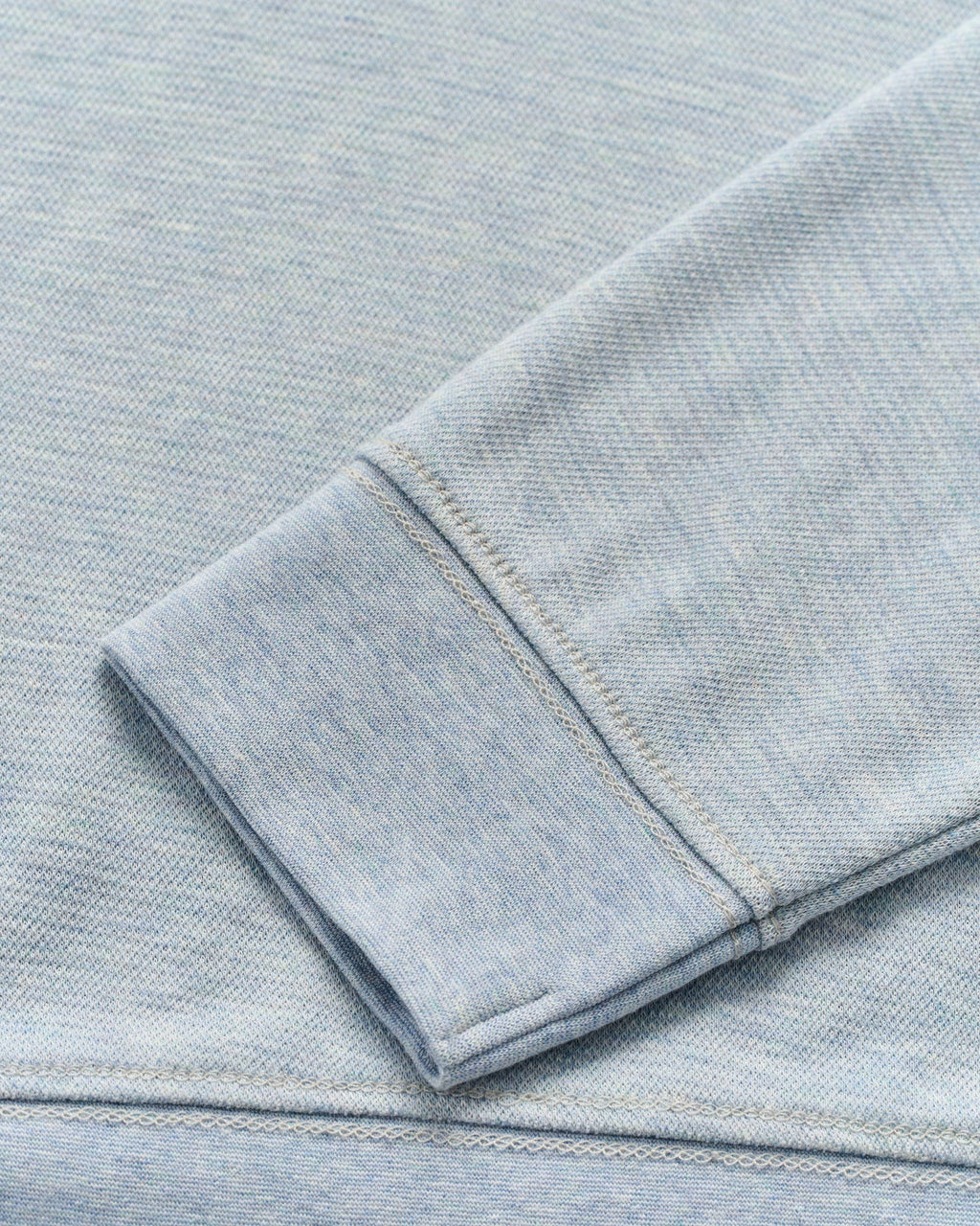Johnnie-O Hanks Lightweight Textured 1/4 Zip Pullover, Maliblu