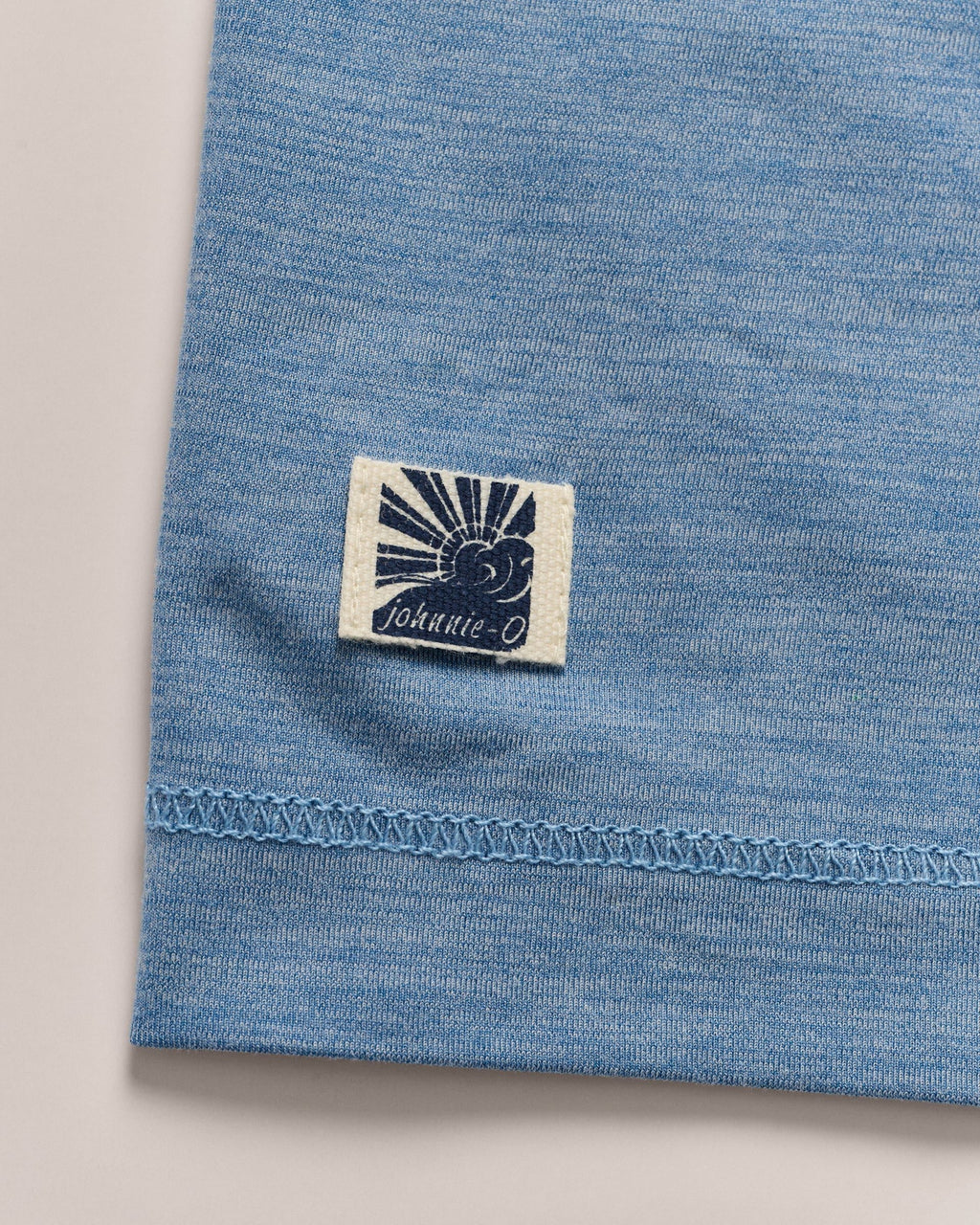 Johnnie-O Basin Performance Crew Neck Sun Shirt, Tide