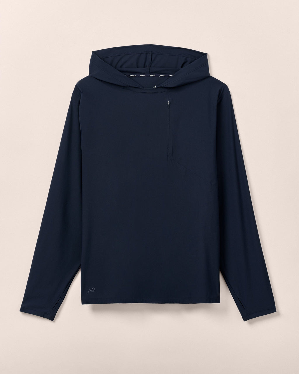 Johnnie-O Maxwel Performance Featherweight Hooded Long Sleeve Hoodie, Navy