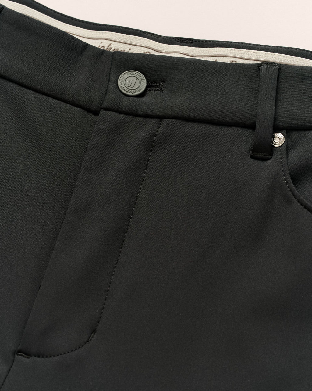 Johnnie-O Momentum Stretch Knit Performance Pant, Black