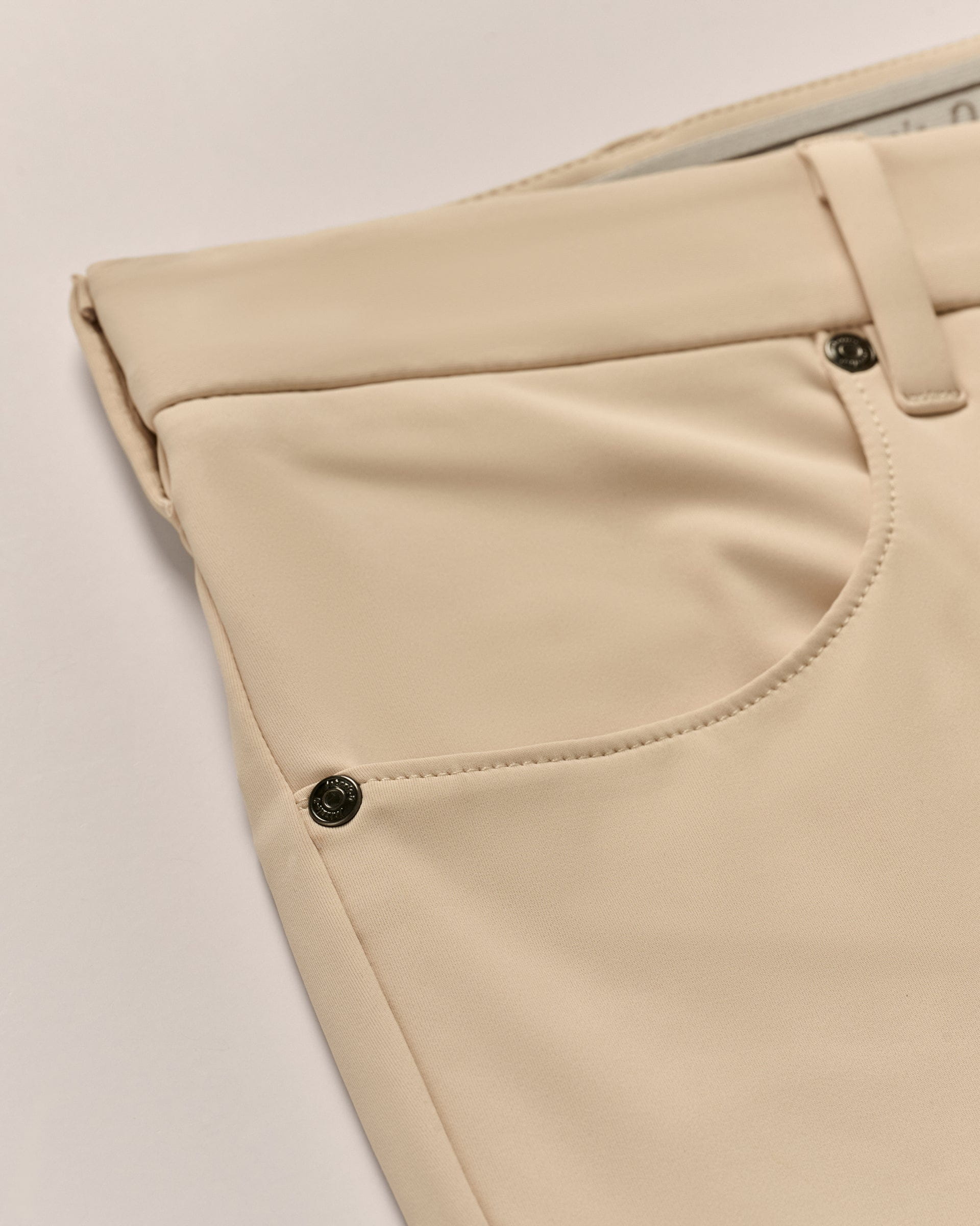 Johnnie-O Momentum Stretch Knit Performance Pant, Stone