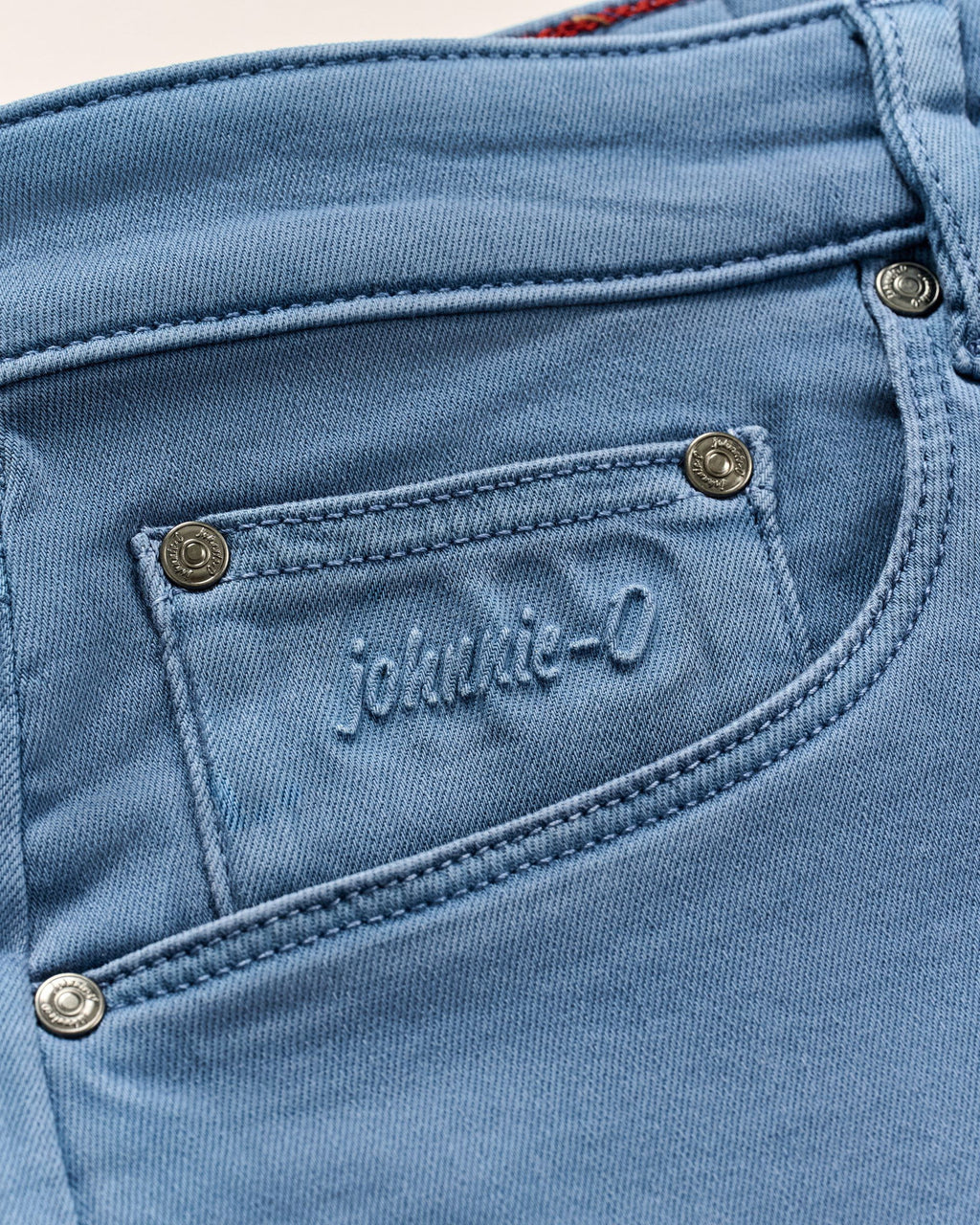 Johnnie-O Newport 5-Pocket Cotton Pants, Indigo