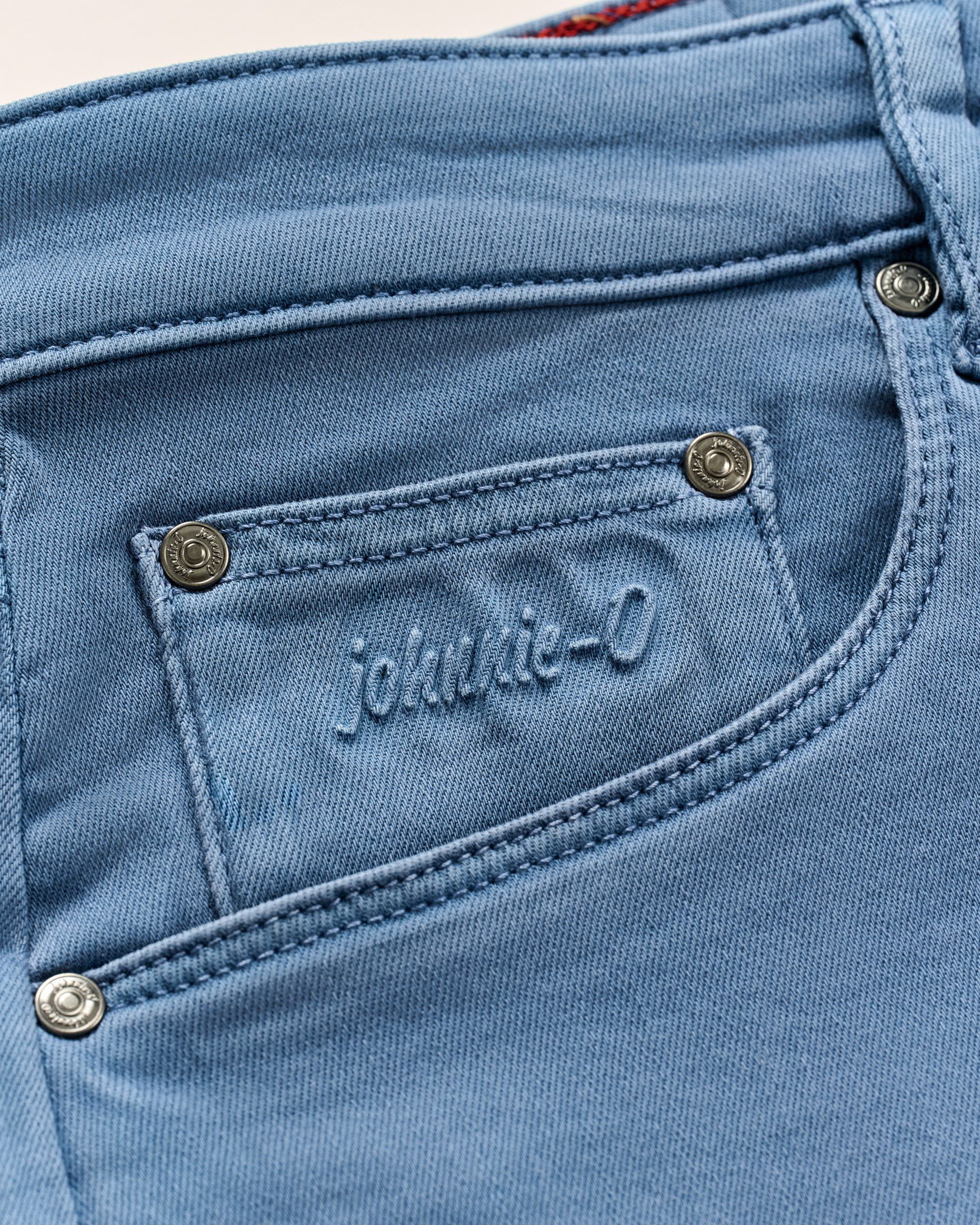 Johnnie-O Newport 5-Pocket Cotton Pants, Indigo