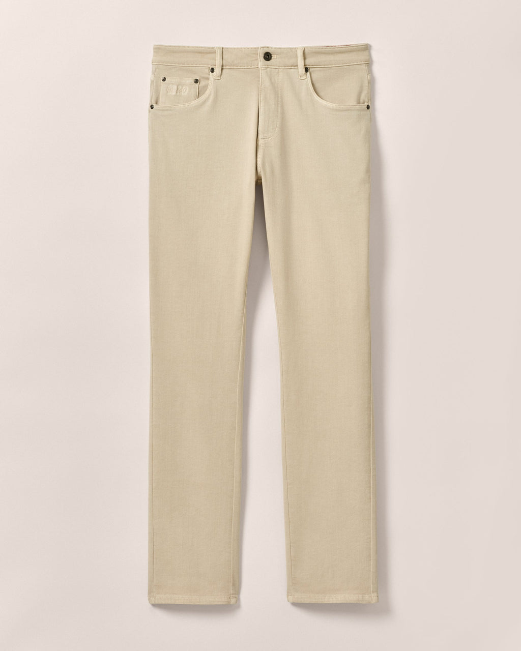 Johnnie-O Newport 5-Pocket Cotton Pants, Stone