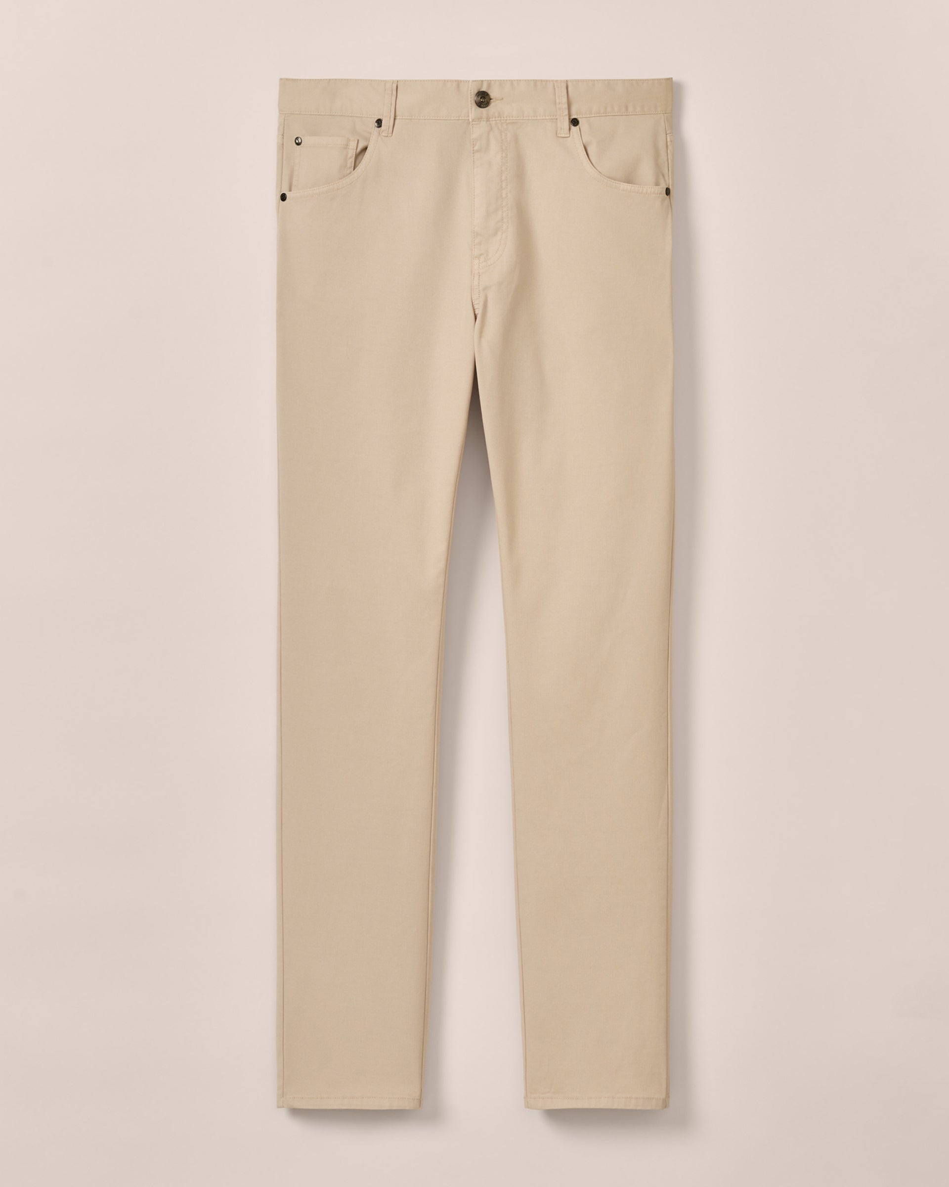 Johnnie-O Atlas Lightweight Stretch 5-Pocket Pant, Stone