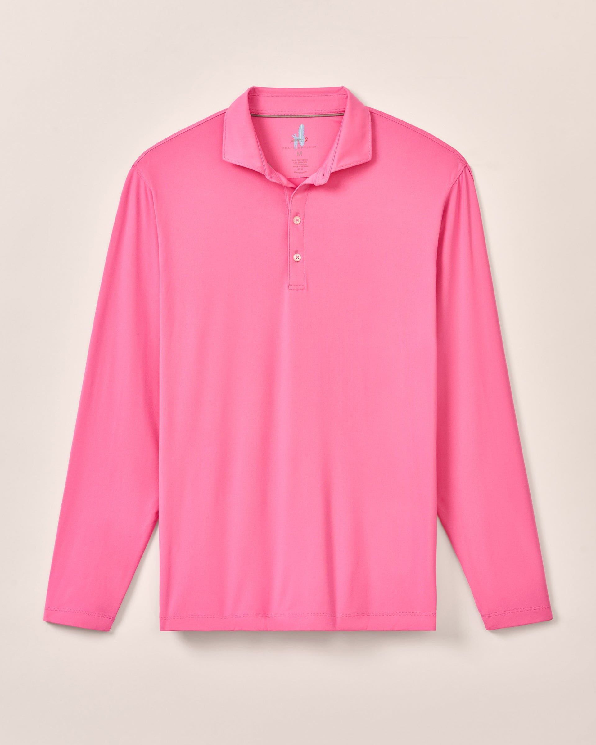Johnnie-O Featherweight Long Sleeve Performance Polo - Swing