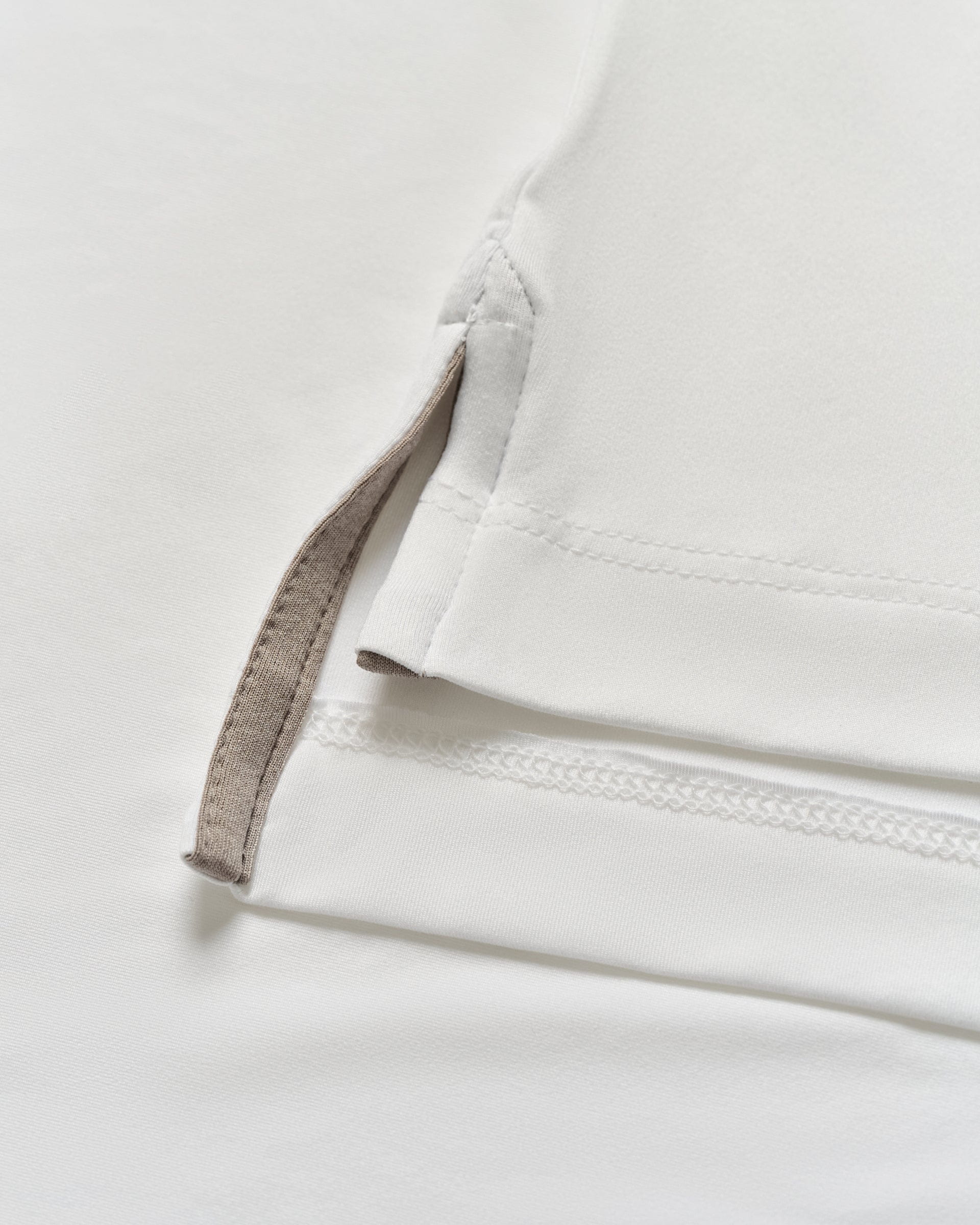 Johnnie-O Performance Featherweight Long Sleeve Polo, White