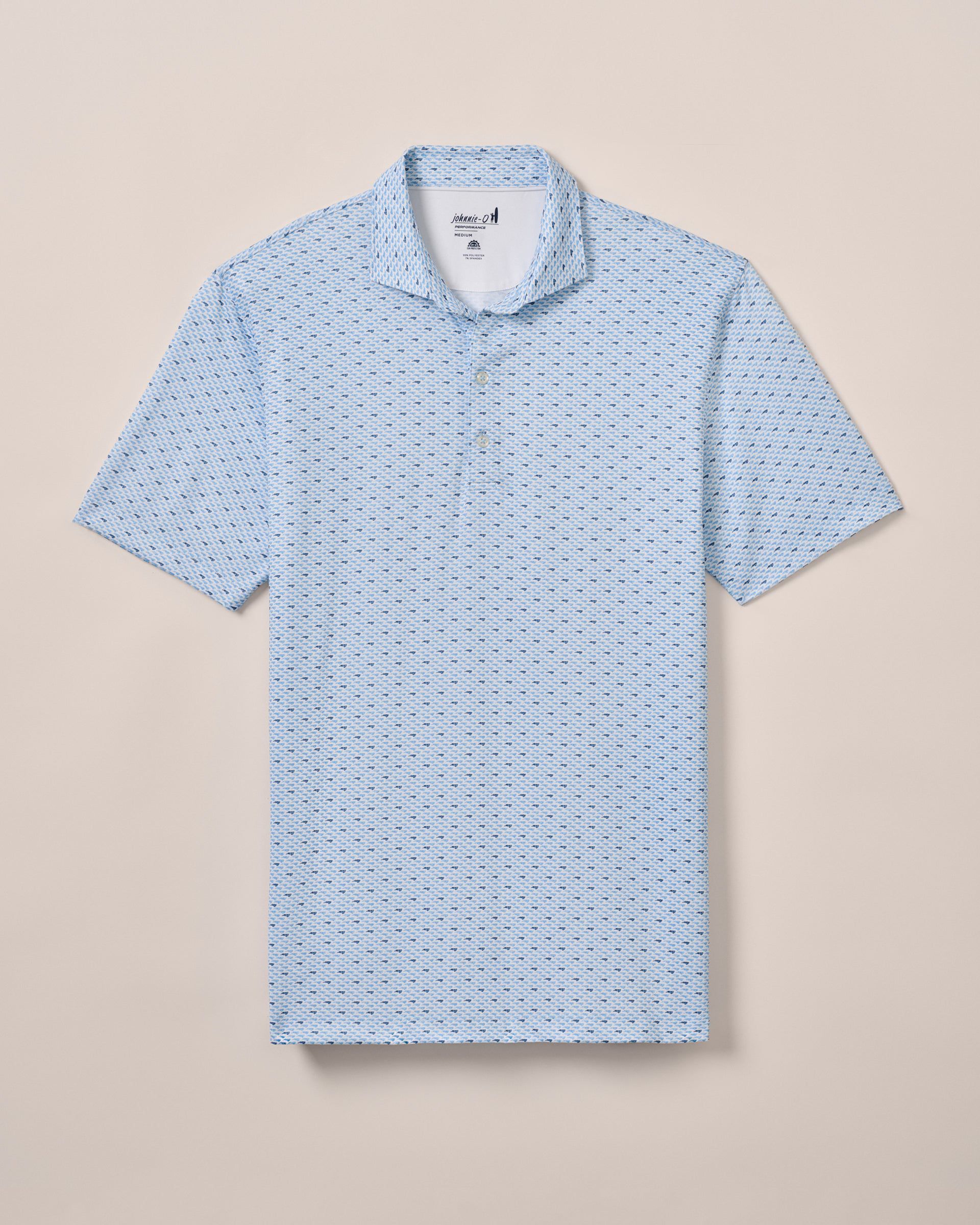 Johnnie-O Performance Jersey Polo - NC Time