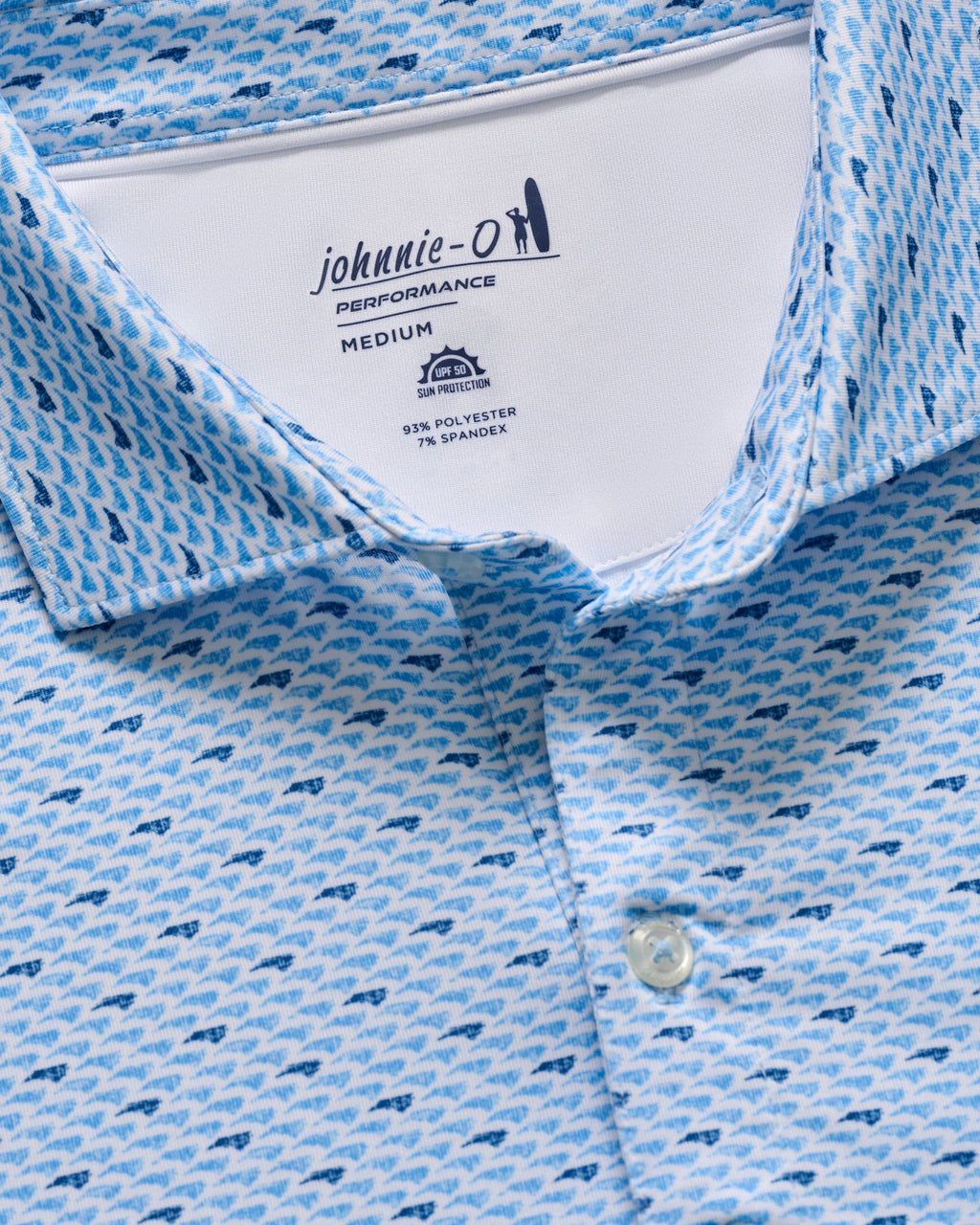 Johnnie-O Performance Jersey Polo - NC Time