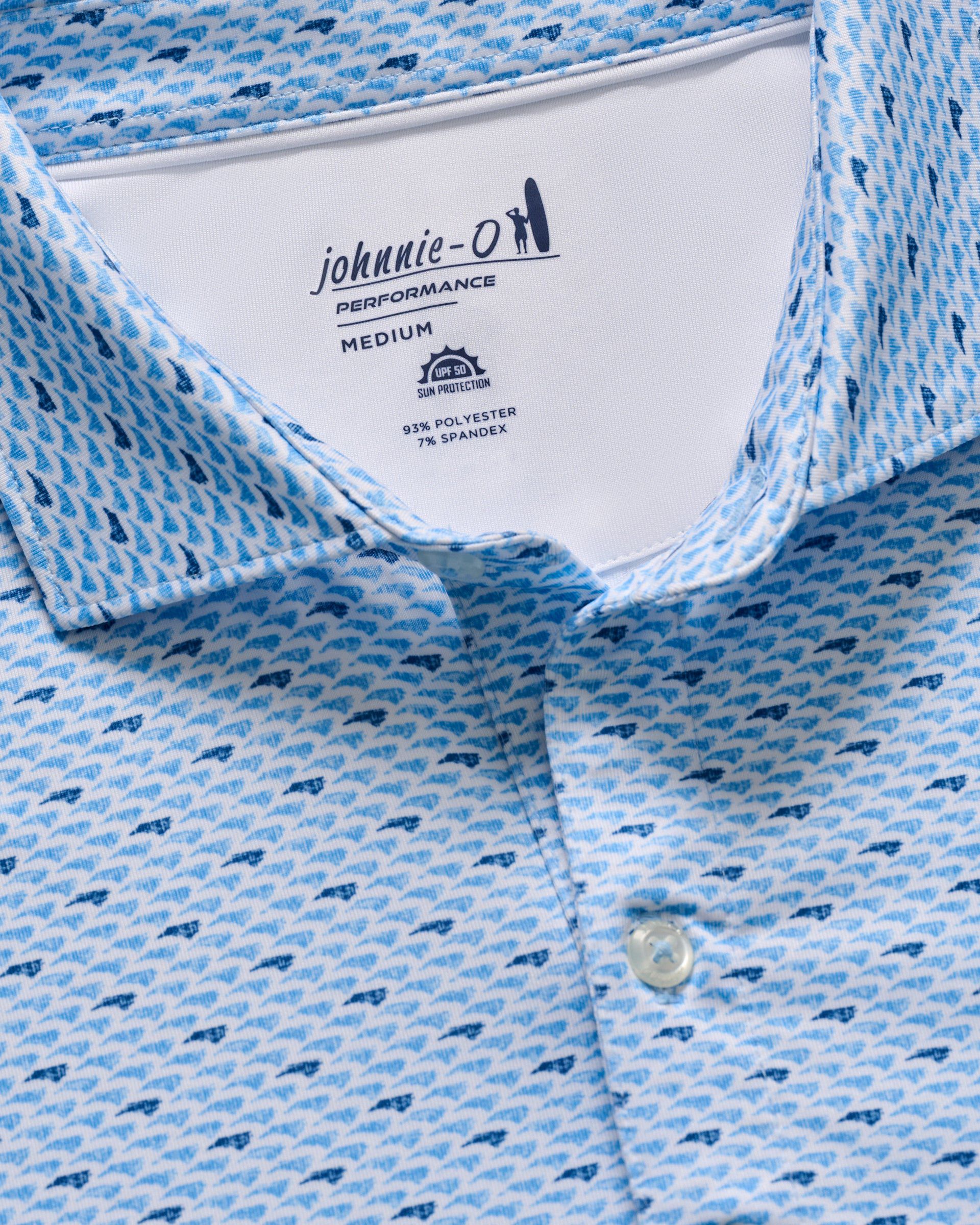 Johnnie-O Performance Jersey Polo - NC Time