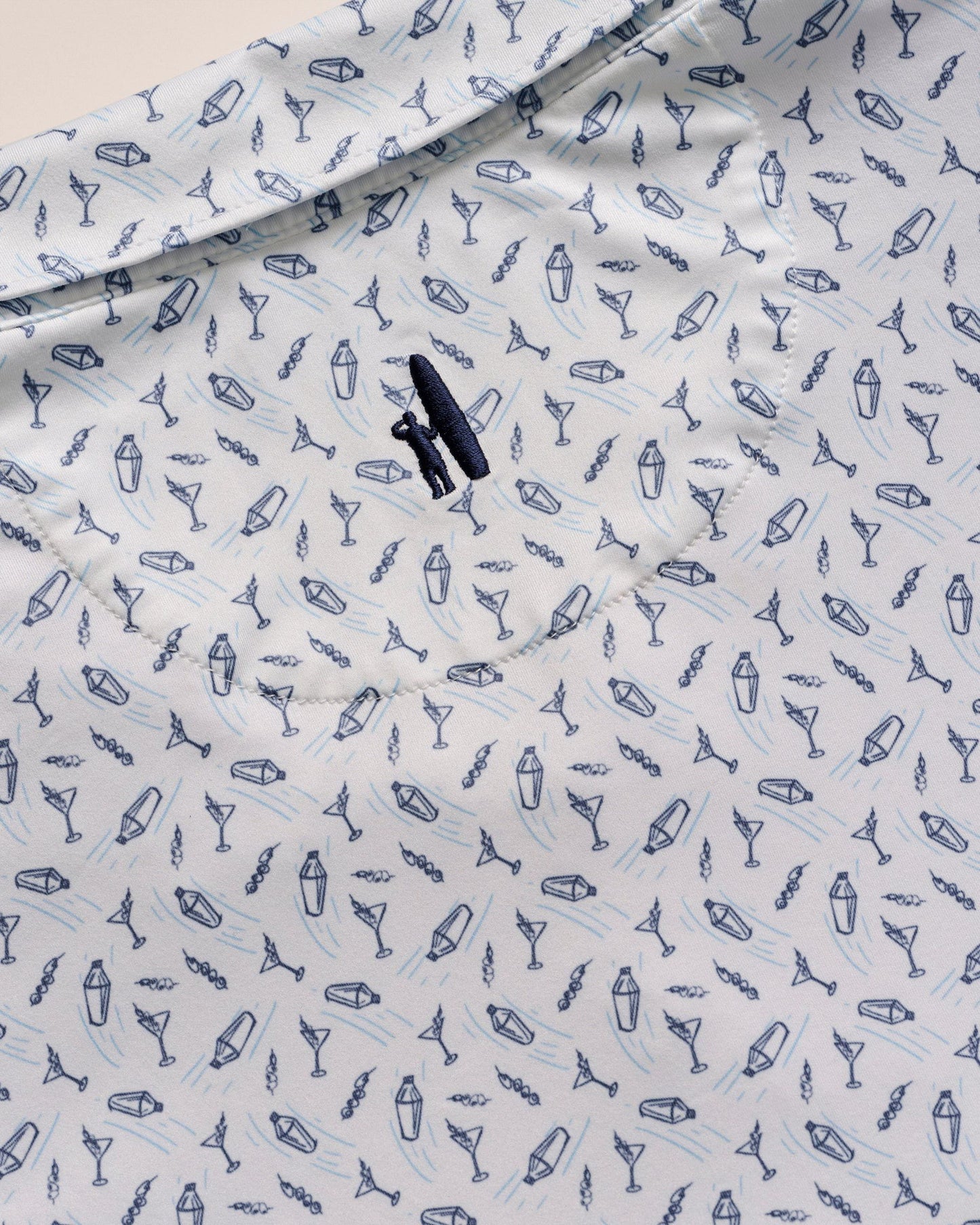 Johnnie-O Featherweight Performance Polo - Tini Print