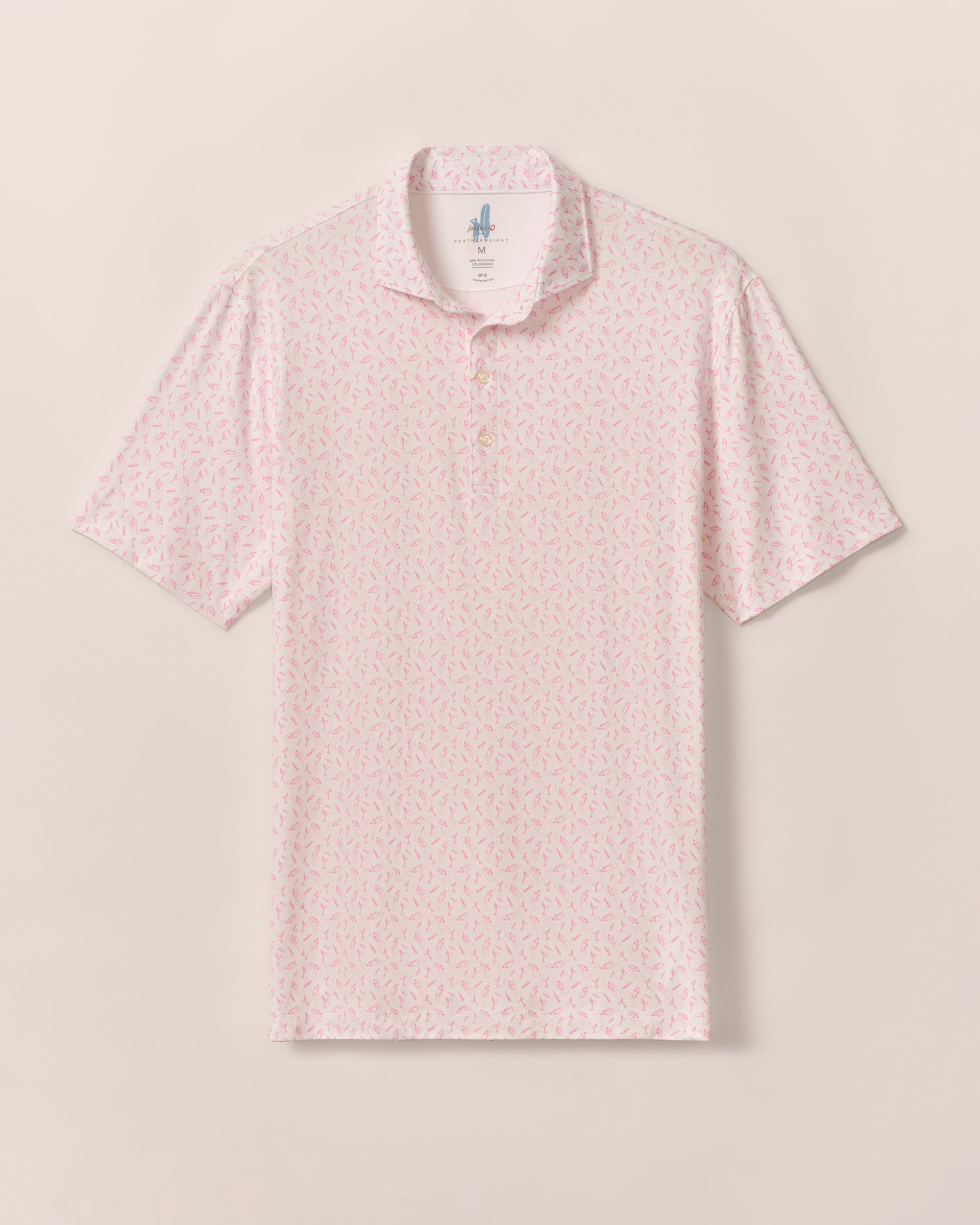 Johnnie-O Featherweight Performance Polo - Tini Print