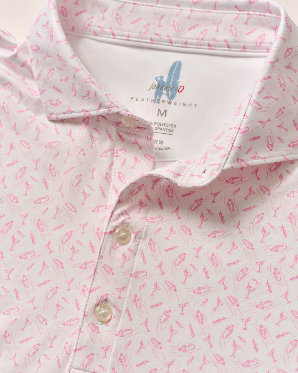 Johnnie-O Featherweight Performance Polo - Tini Print