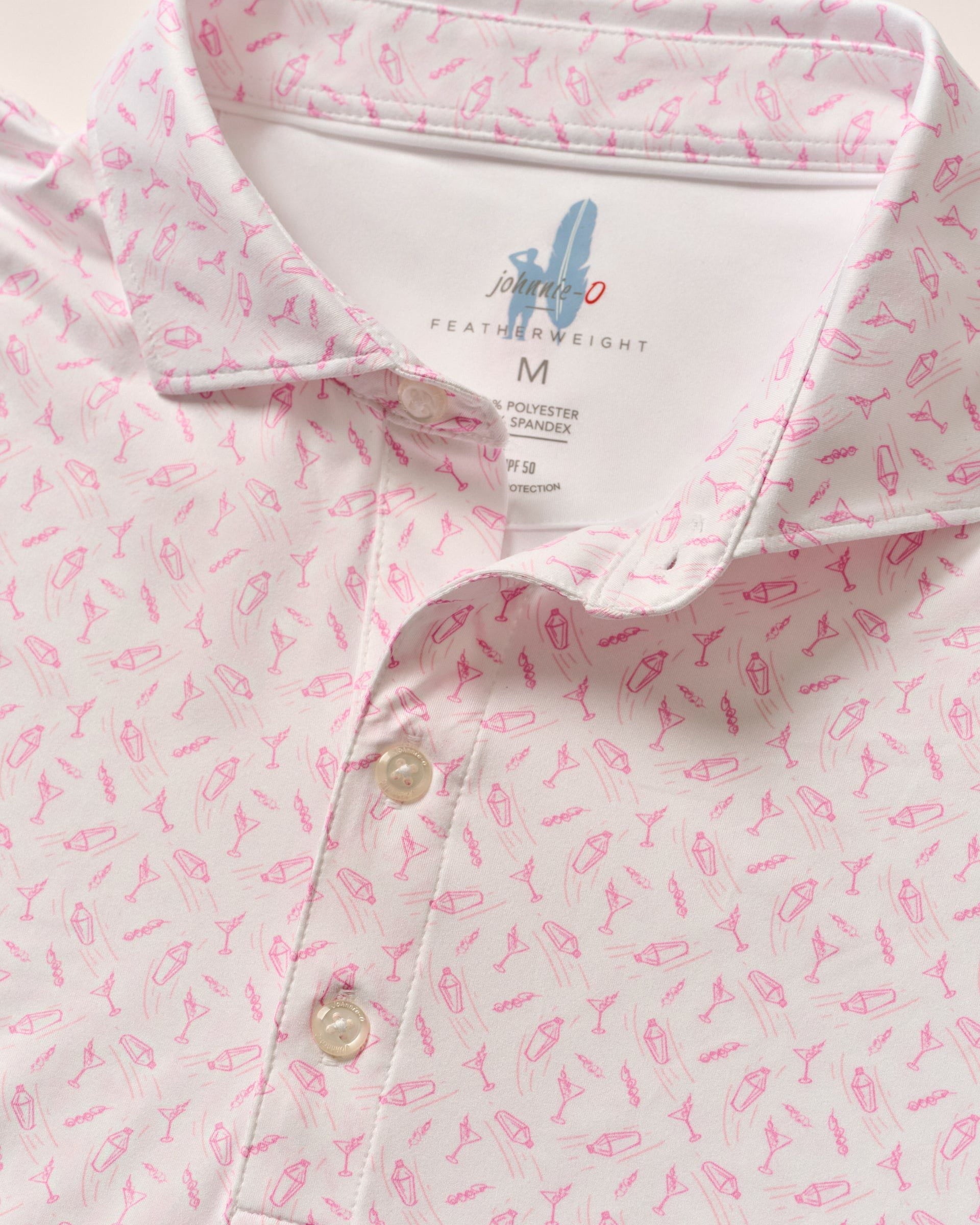 Johnnie-O Featherweight Performance Polo - Tini Print