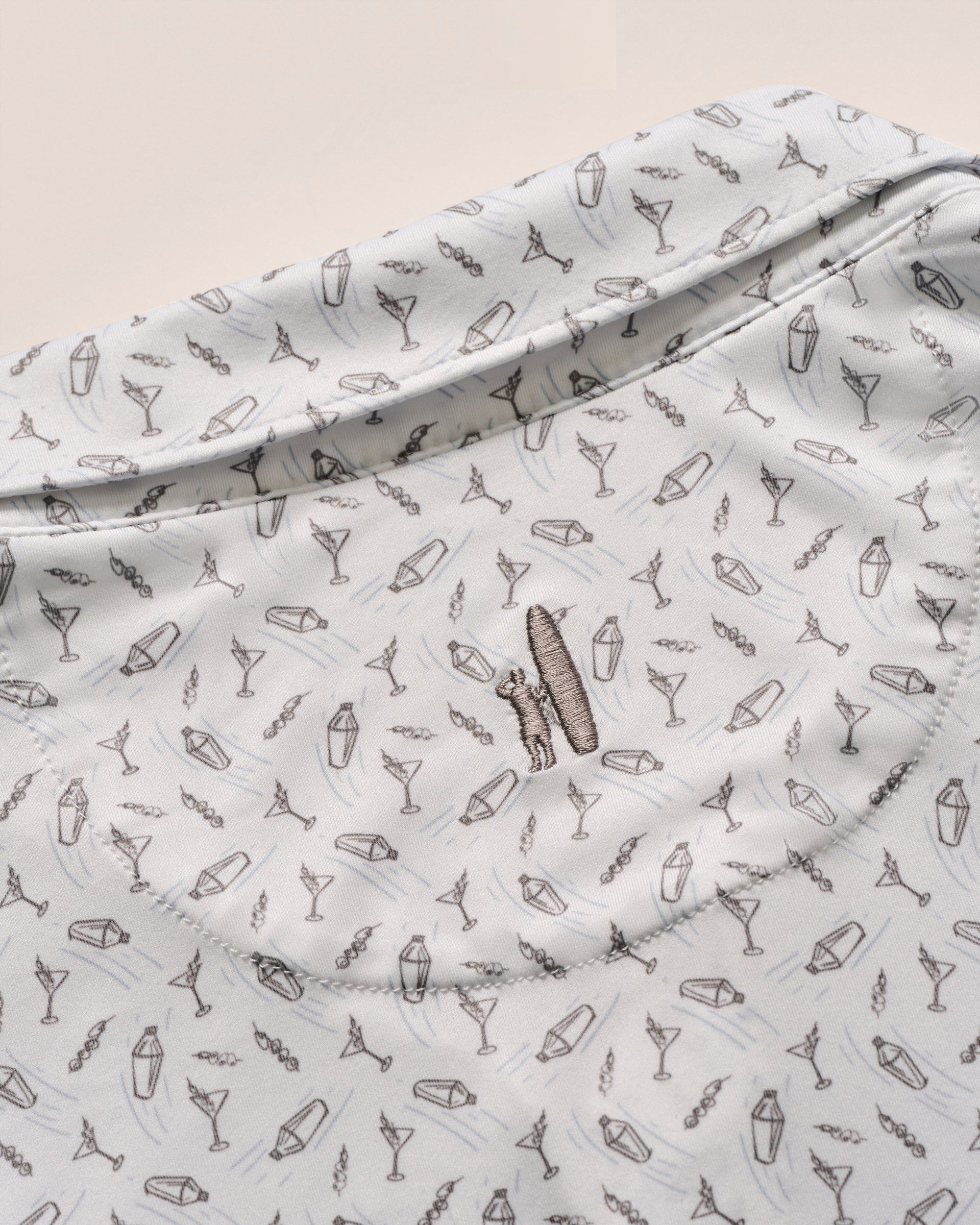 Johnnie-O Featherweight Performance Polo - Tini Print