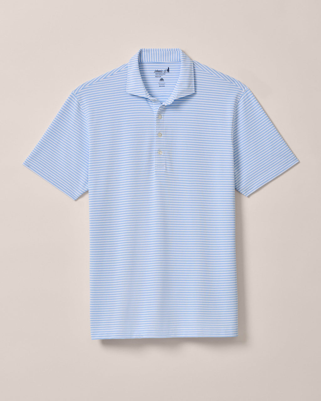 Johnnie-O Performance Mesh Polo - Stetson Stripe