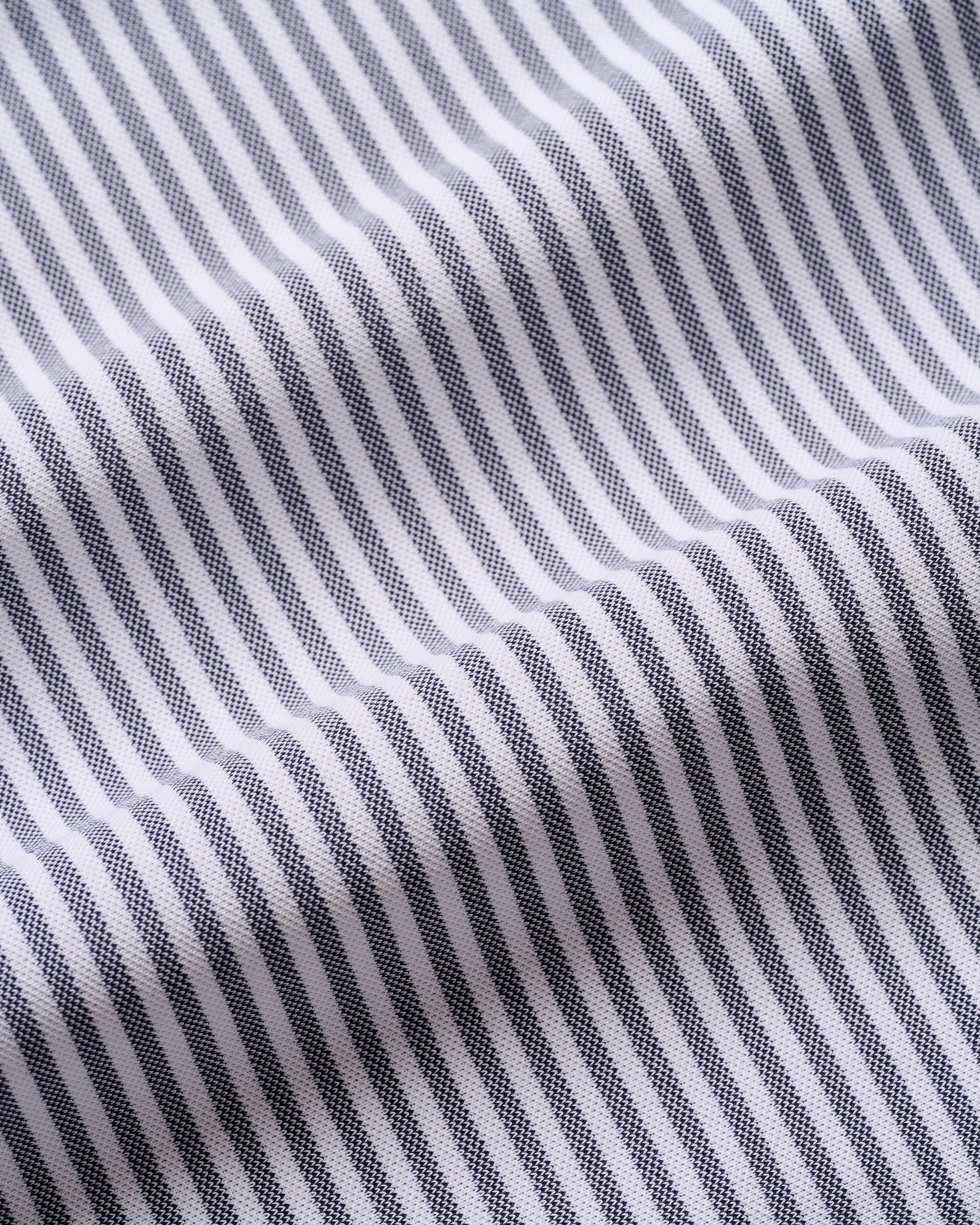 Johnnie-O Performance Mesh Polo - Stetson Stripe, Navy