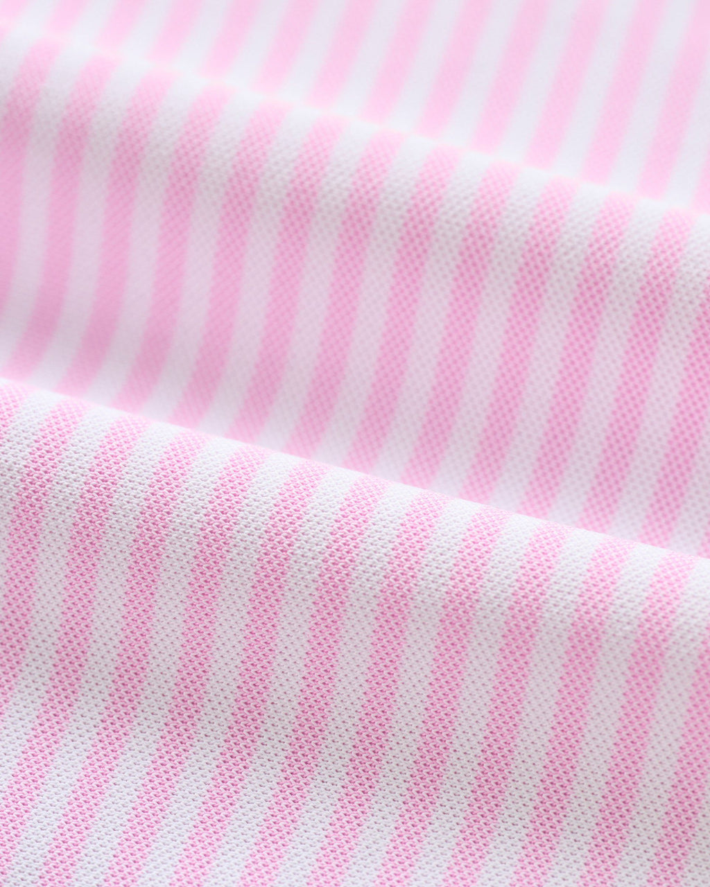 Johnnie-O Performance Mesh Polo - Stetson Stripe, Porto Pink