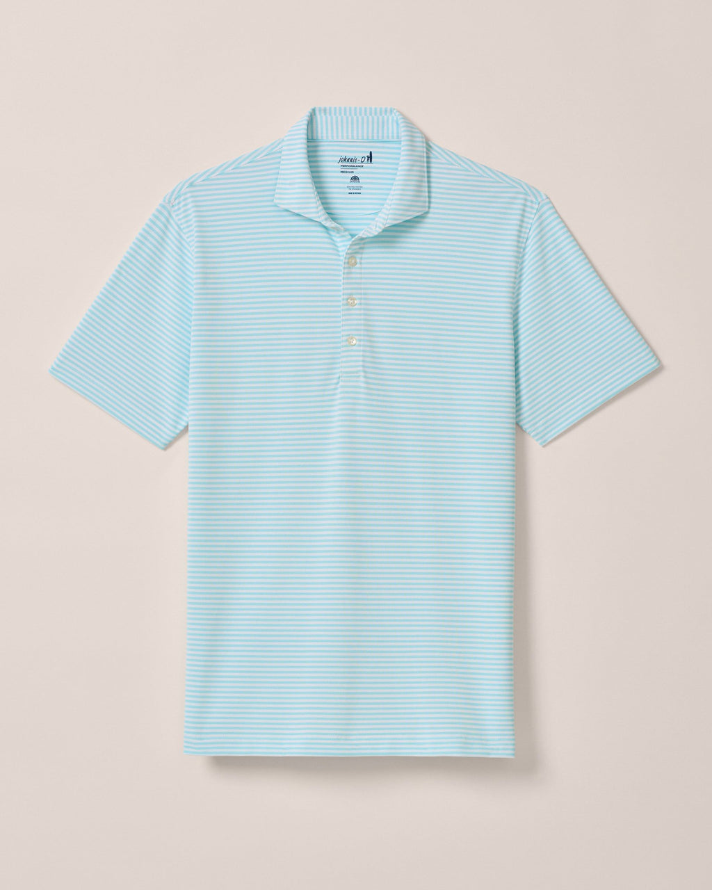 Johnnie-O Performance Mesh Polo - Stetson Stripe