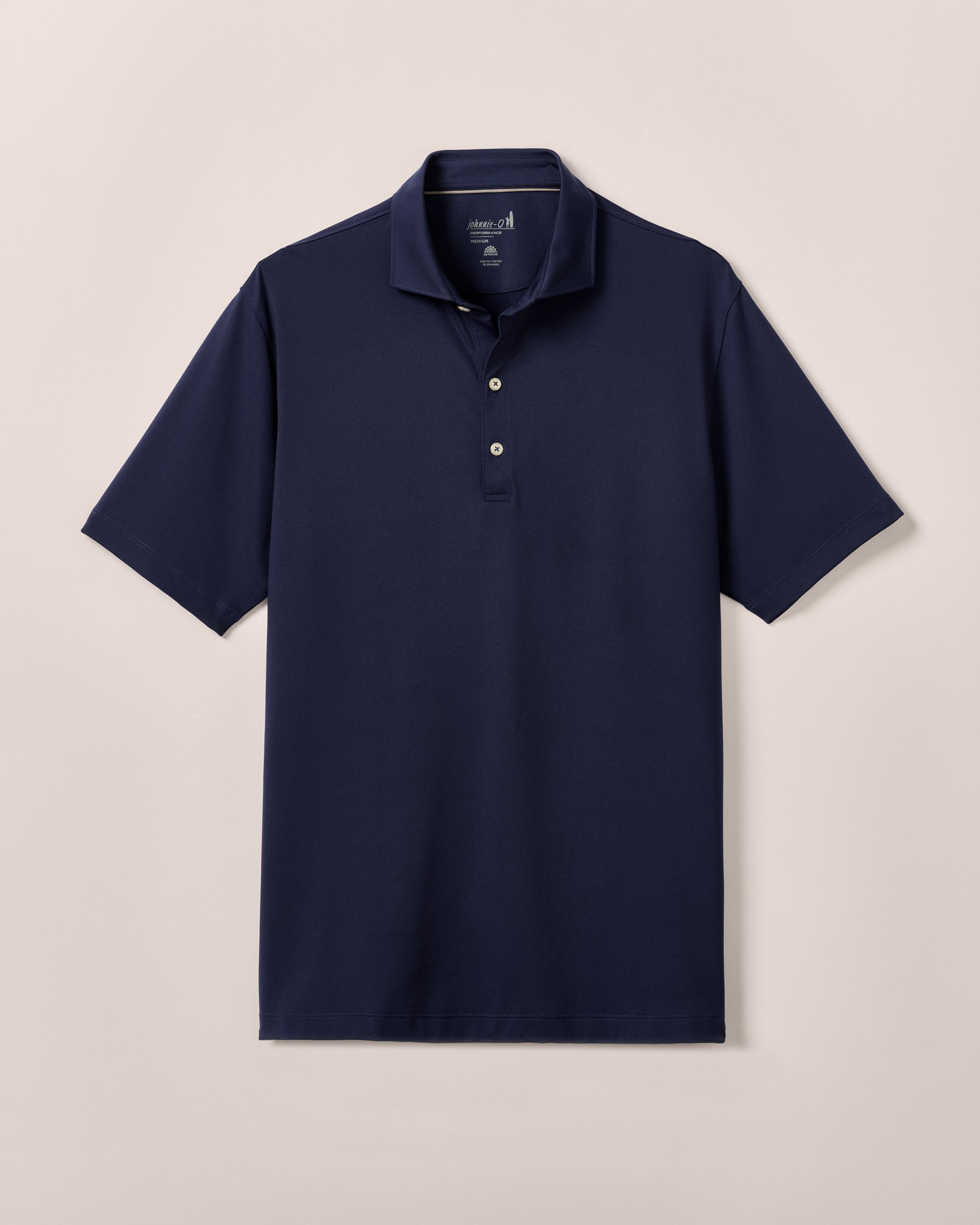 Johnnie-O Big & Tall Performance Jersey Polo - Birdie Solid