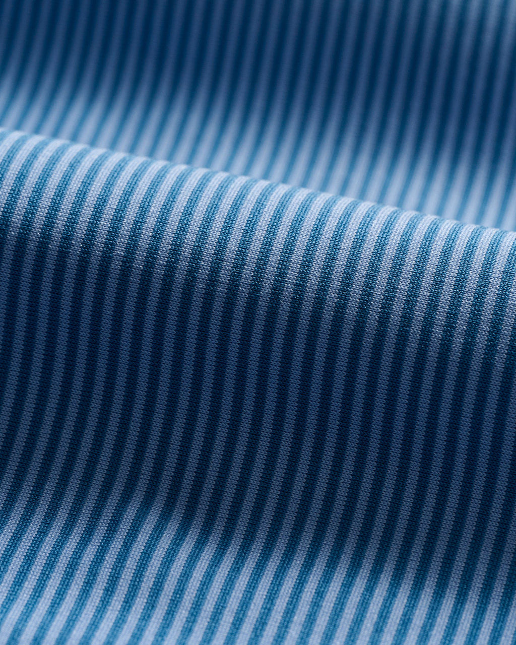 Johnnie-O Performance Jersey Polo - Lyndonn Stripe, Gulf Blue