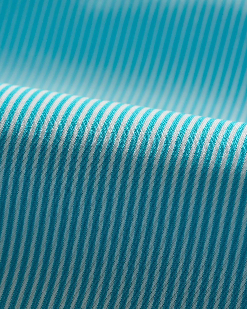 Johnnie-O Performance Jersey Polo - Lyndonn Stripe, Gulf Blue