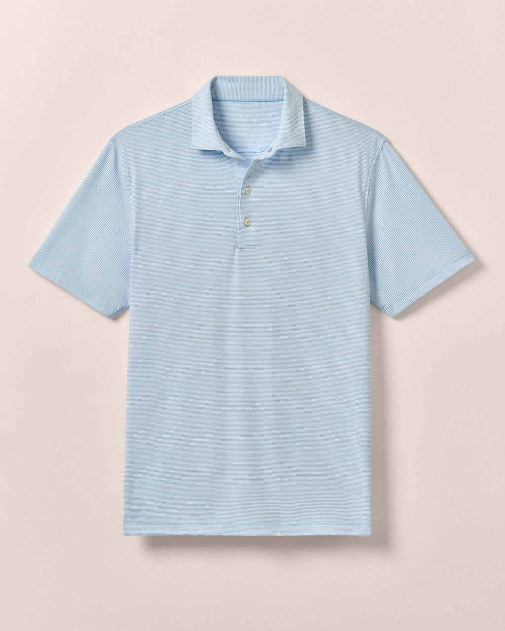 Johnnie-O Performance Jersey Polo - Lyndonn Stripe, Gulf Blue