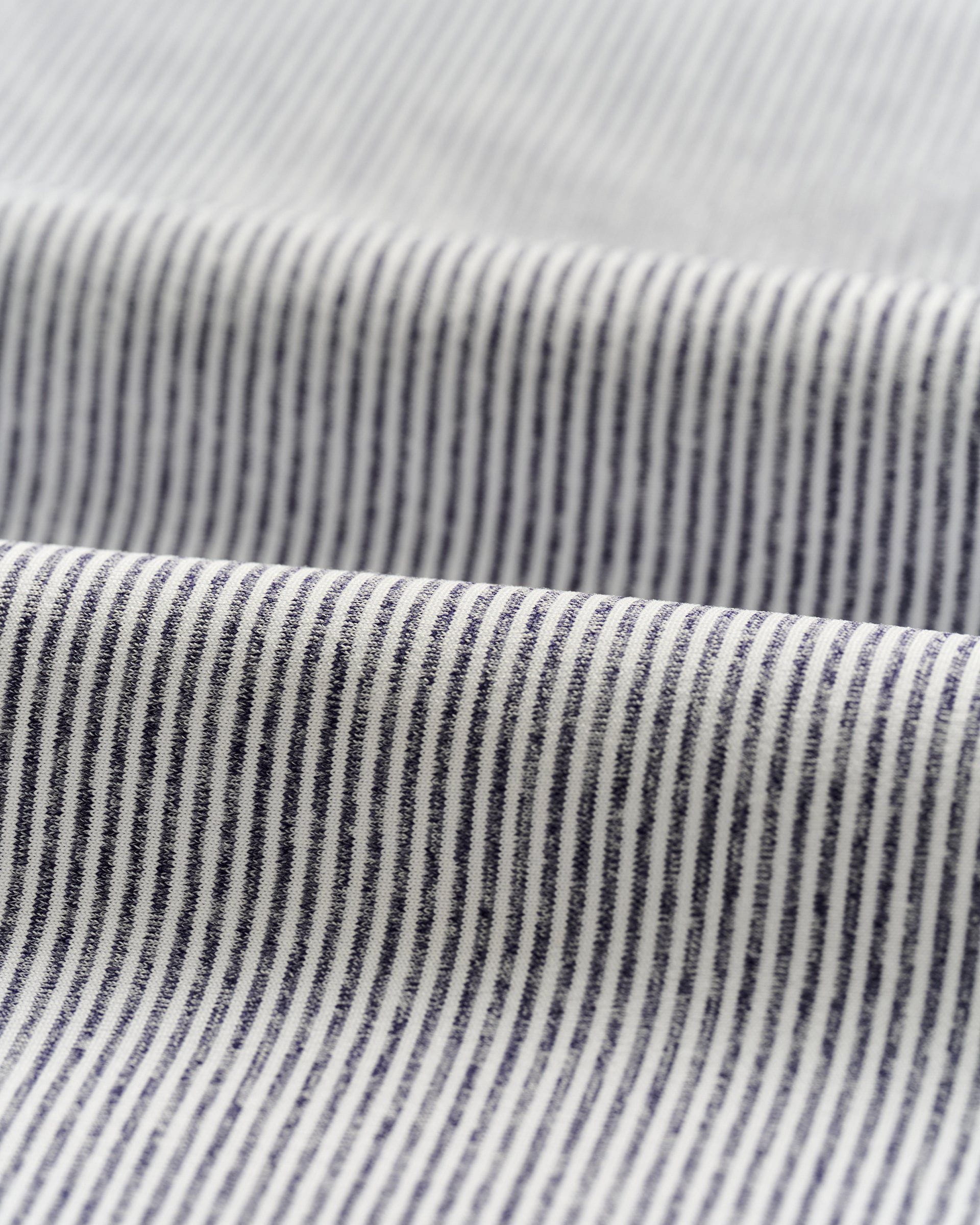 Johnnie-O Performance Jersey Polo - Lyndonn Stripe, Gulf Blue