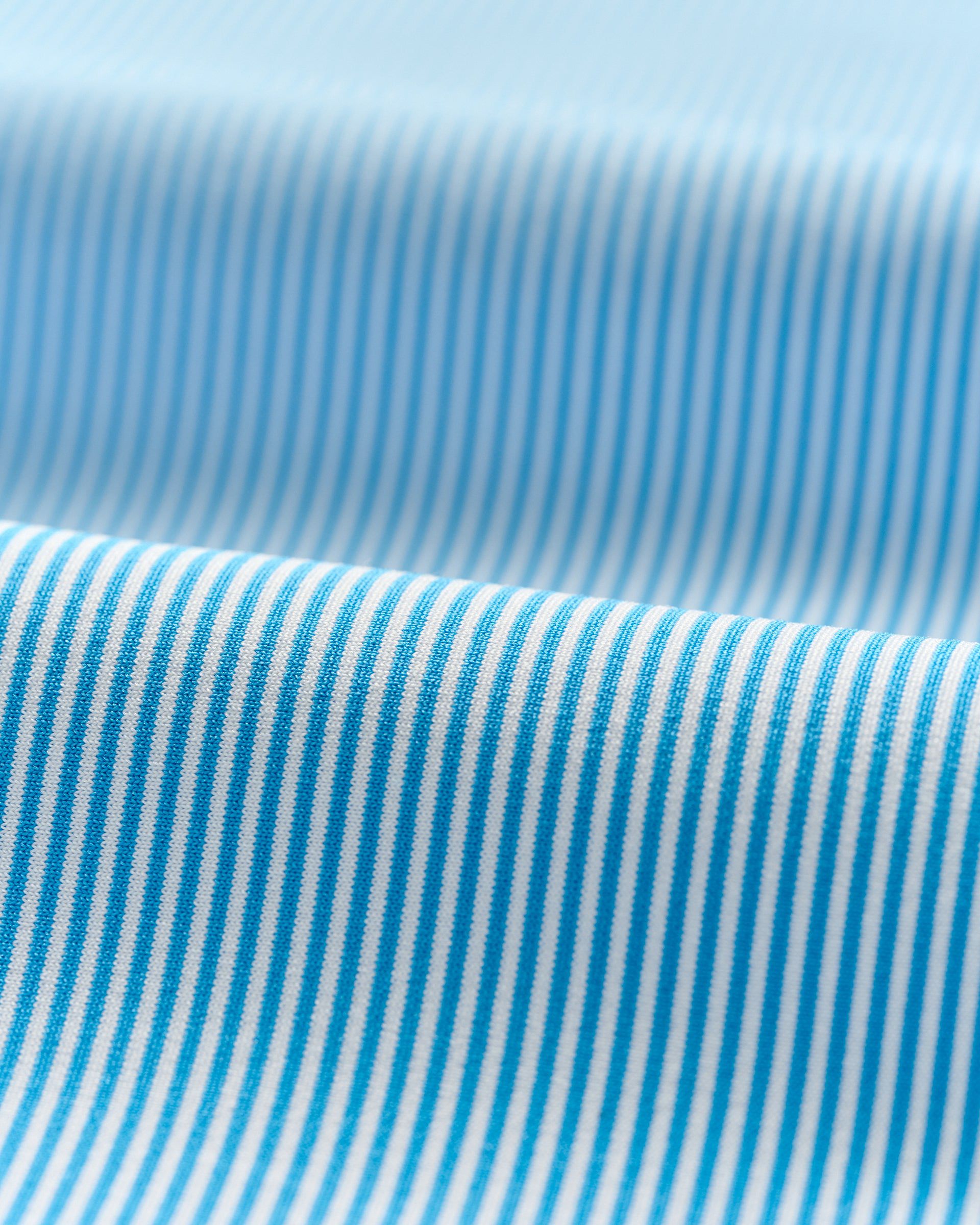 Johnnie-O Performance Jersey Polo - Lyndonn Stripe, Gulf Blue