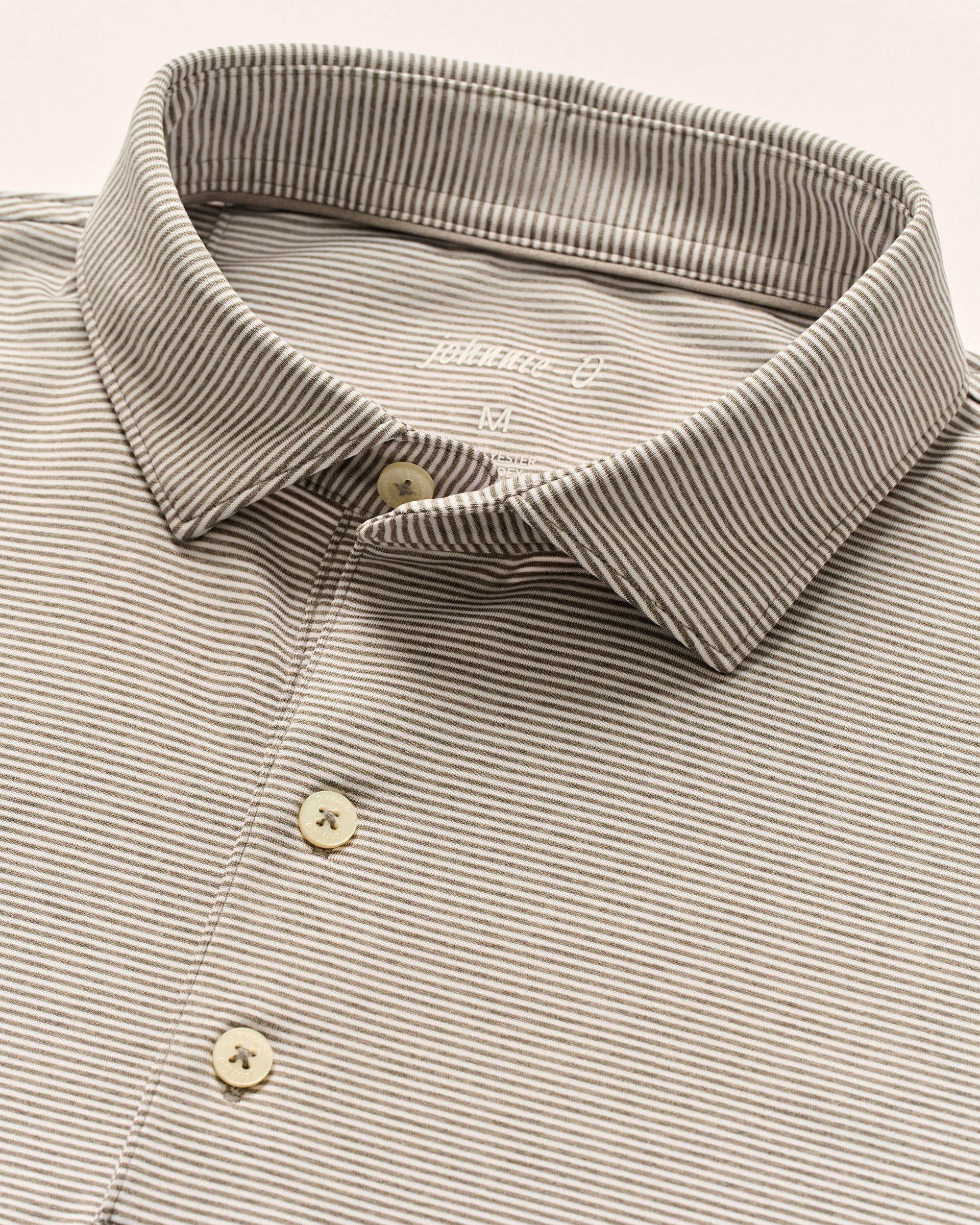 Johnnie-O Performance Jersey Polo - Lyndonn Stripe
