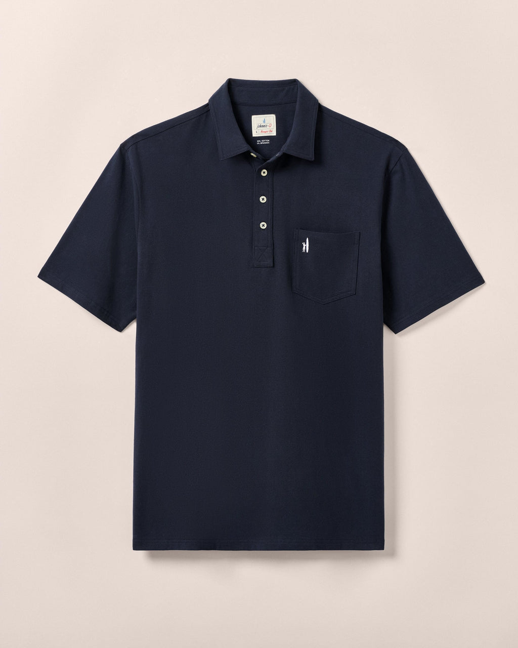 Johnnie-O Original 4-Button Polo - Solid, Wake
