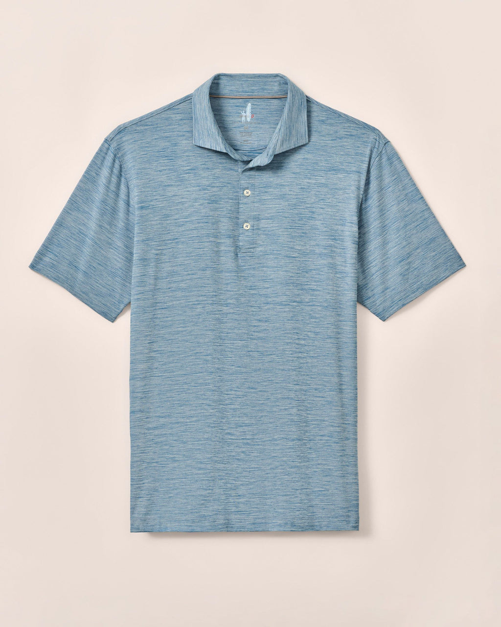 Johnnie-O Performance Featherweight Polo - Solid, Barrels Blue