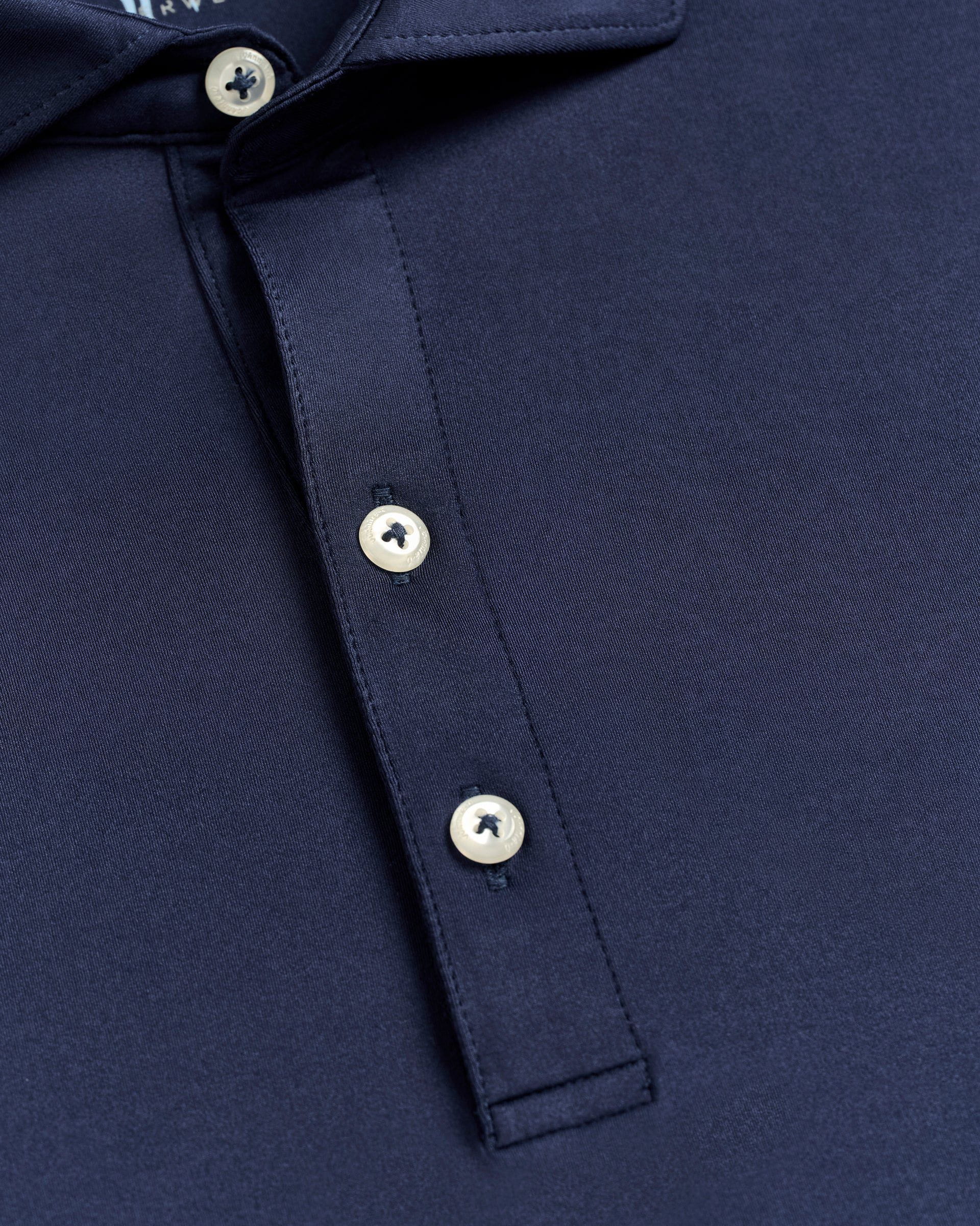 Johnnie-O Performance Featherweight Polo - Solid, Solid Navy