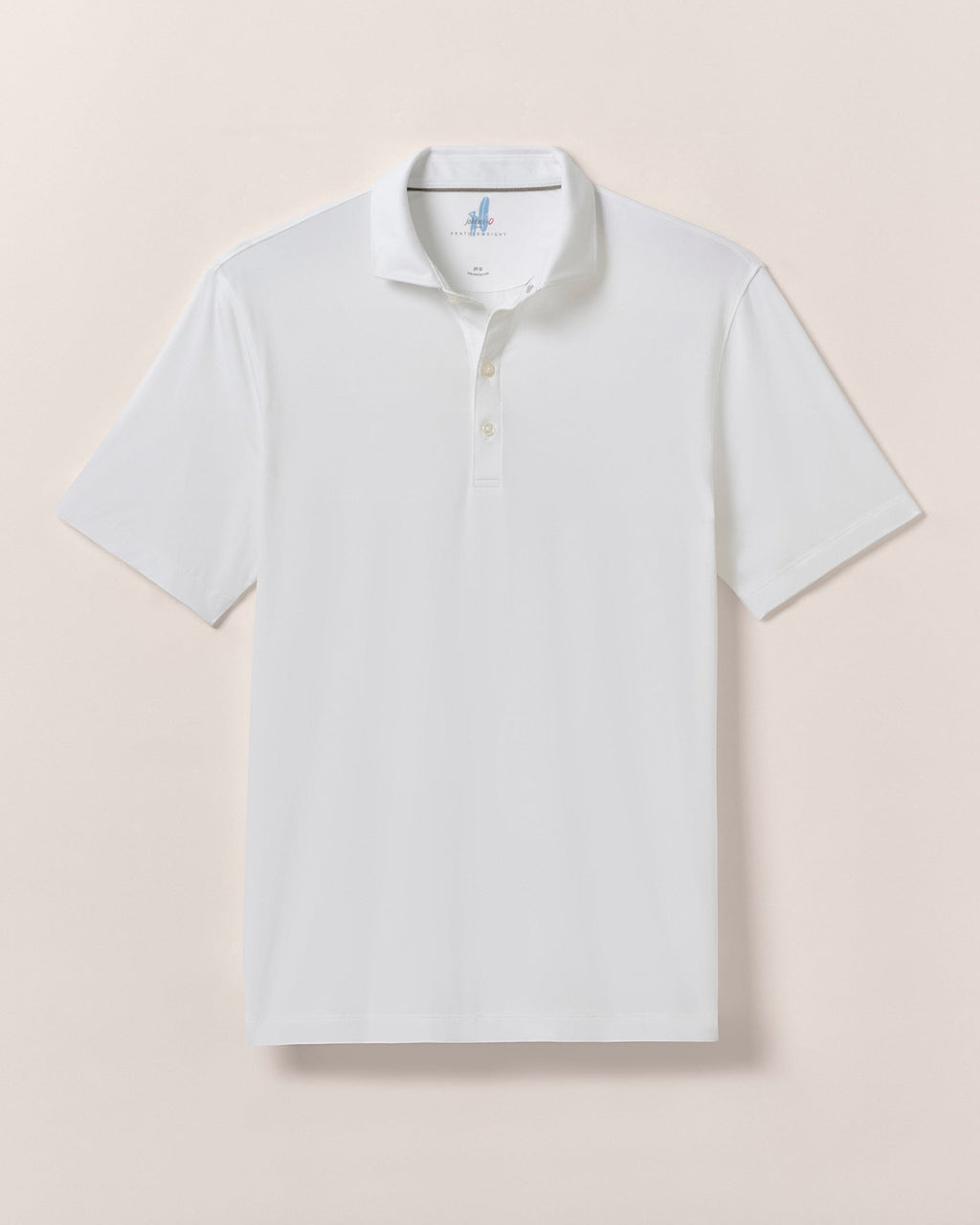 Johnnie-O Performance Featherweight Polo - Solid, White