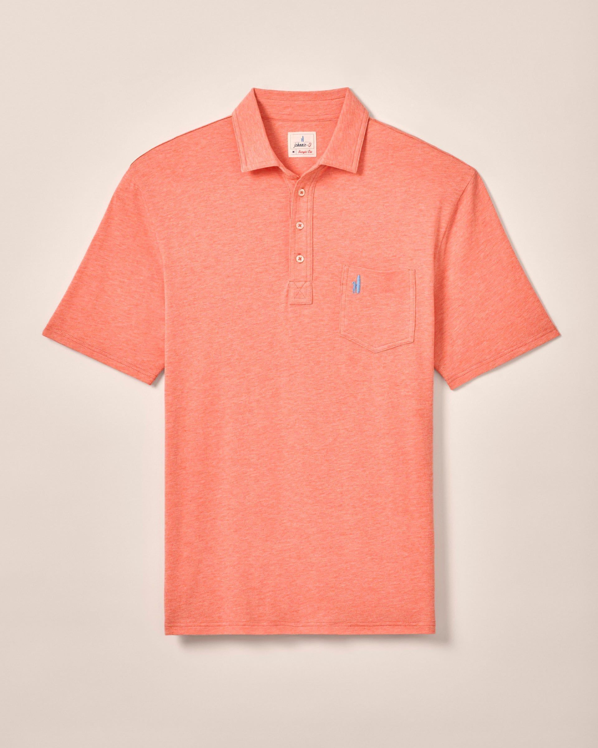 Johnnie-O Original 4-Button Polo - Heathered 2.0