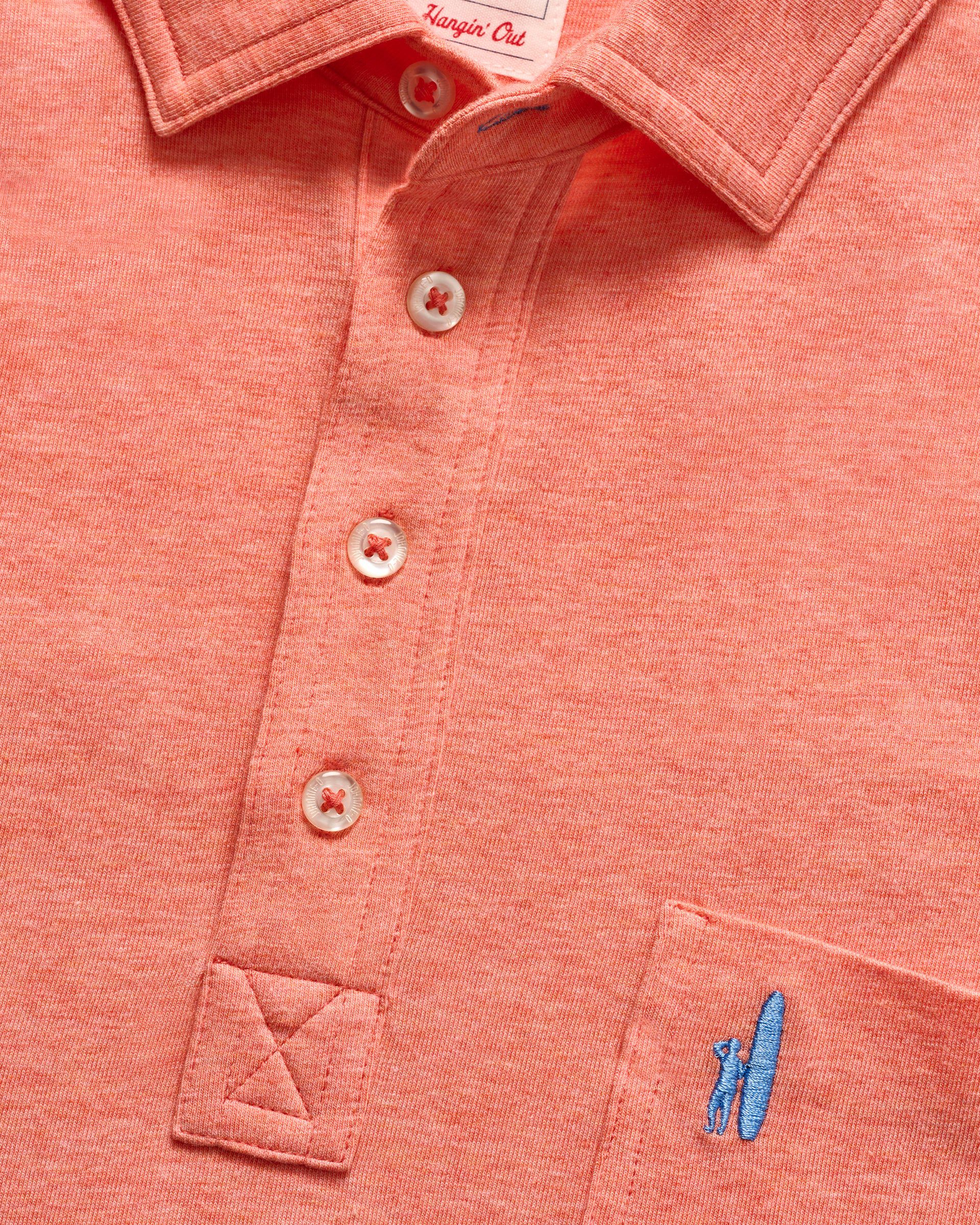 Johnnie-O Original 4-Button Polo - Heathered 2.0