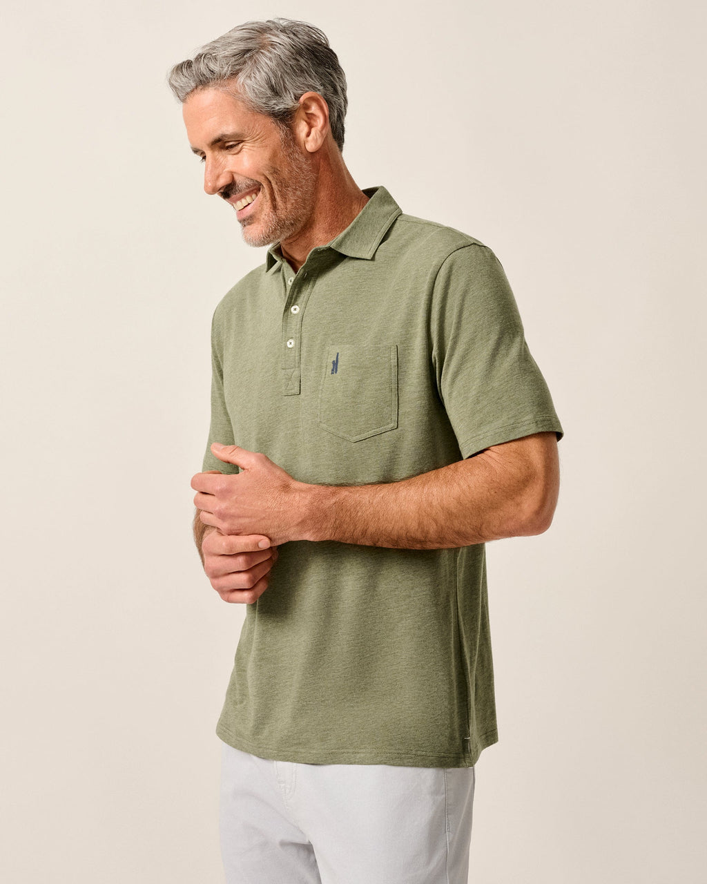 Johnnie-O Original 4-Button Polo - Heathered 2.0