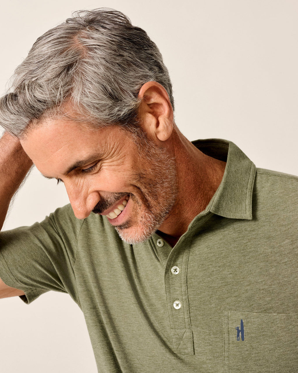 Johnnie-O Original 4-Button Polo - Heathered 2.0