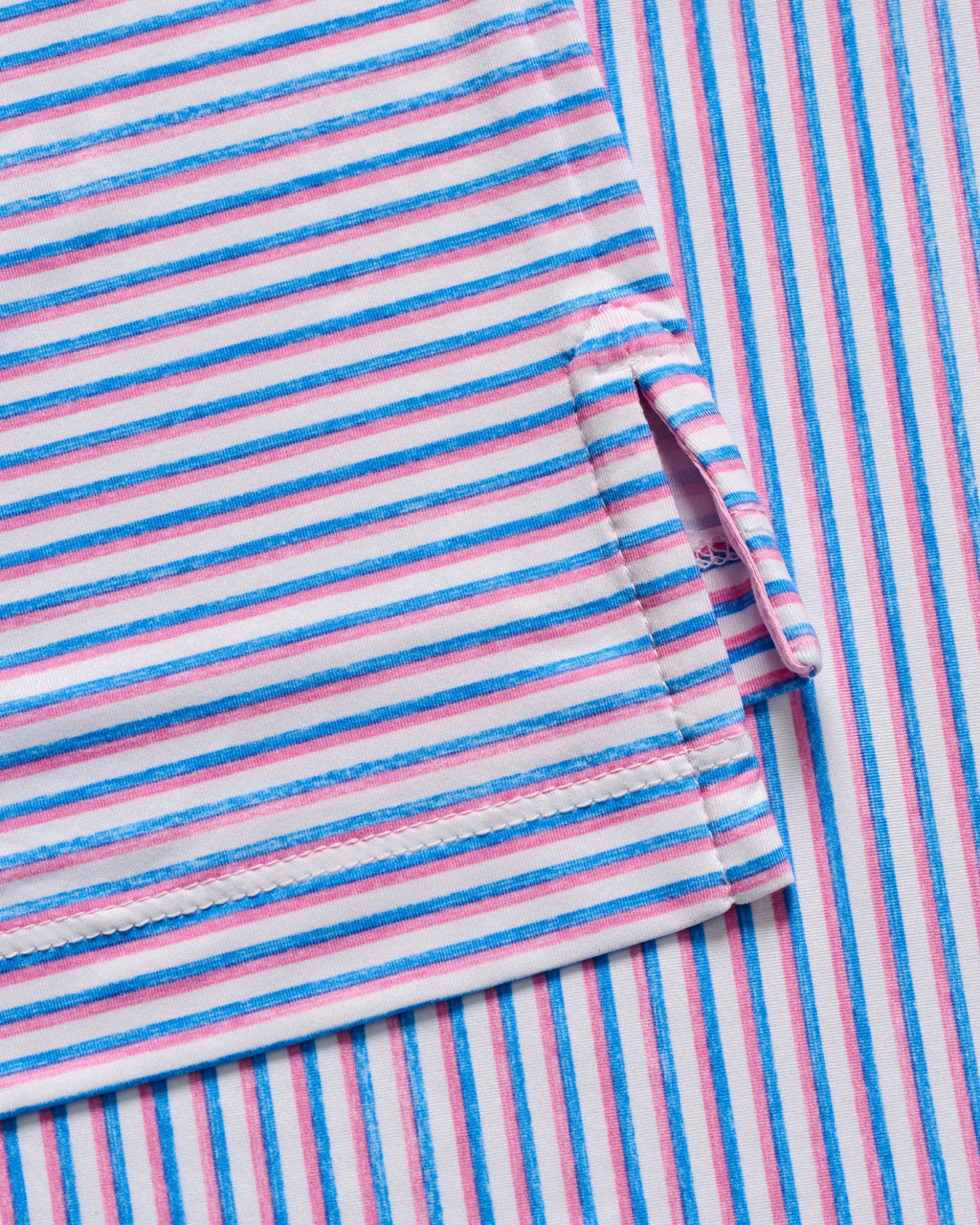 Johnnie-O Featherweight Performance Polo - Warwick Stripe